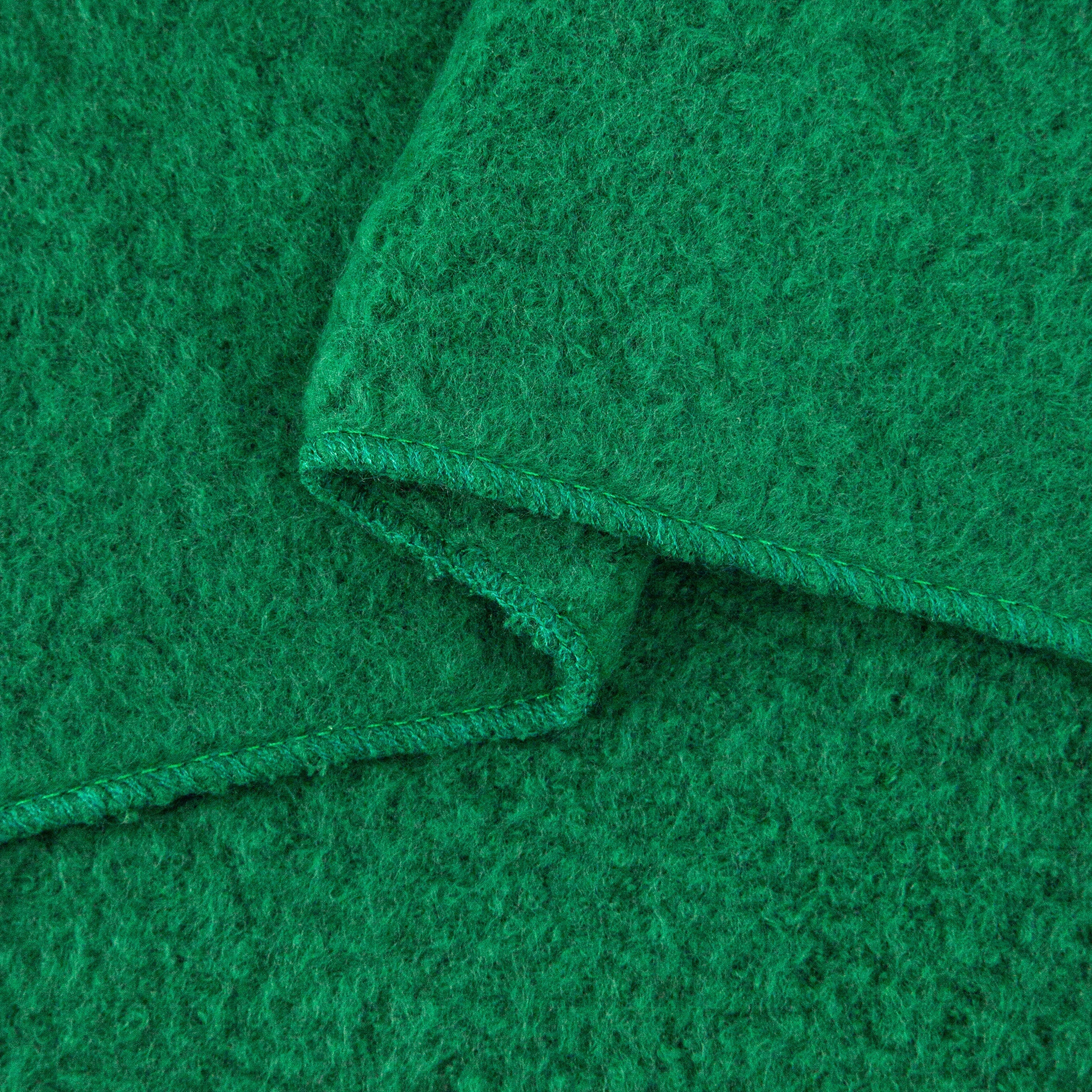 close up of the soft knitted acrylic fabric