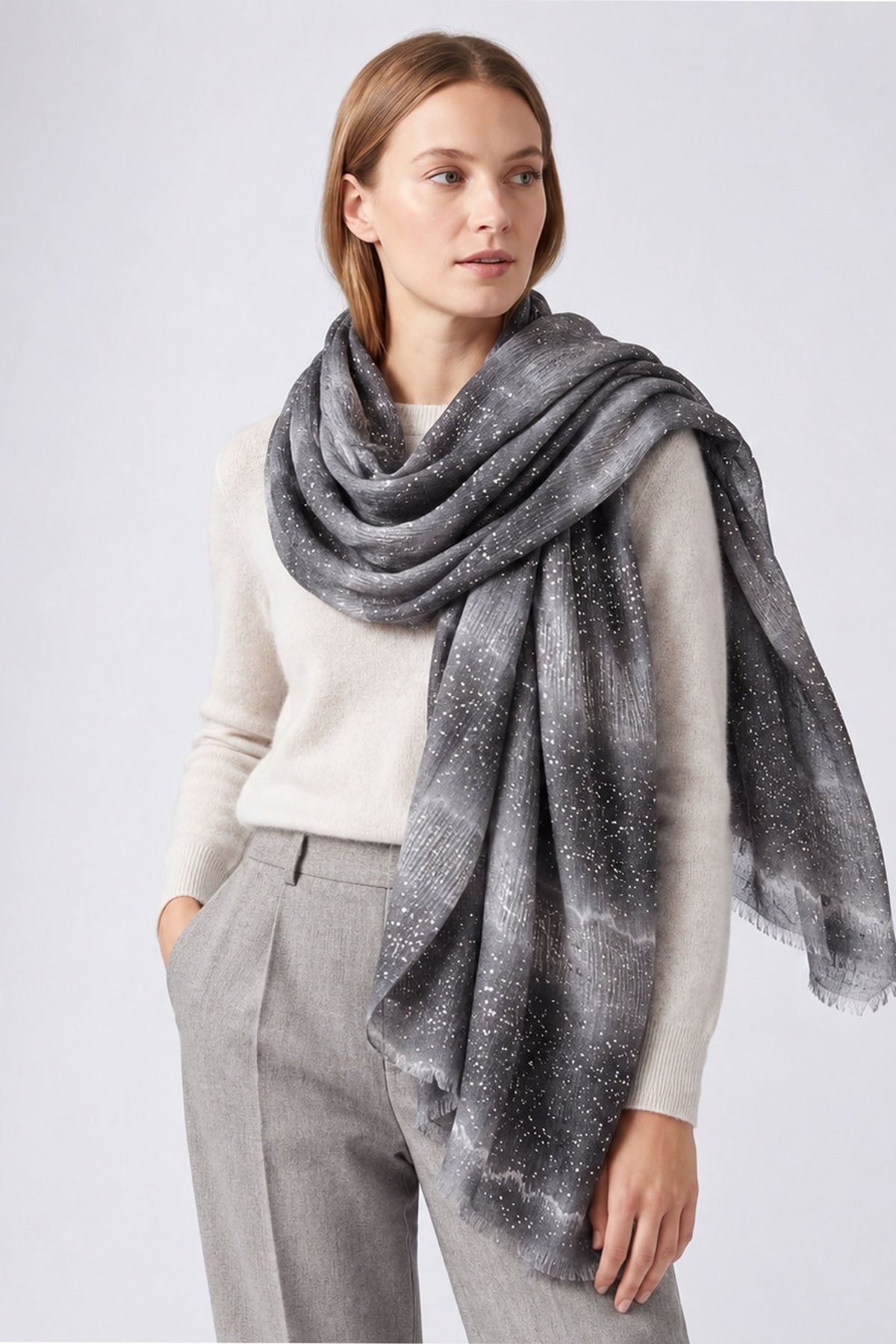 black-ombre-stripe-lightweight-scarf