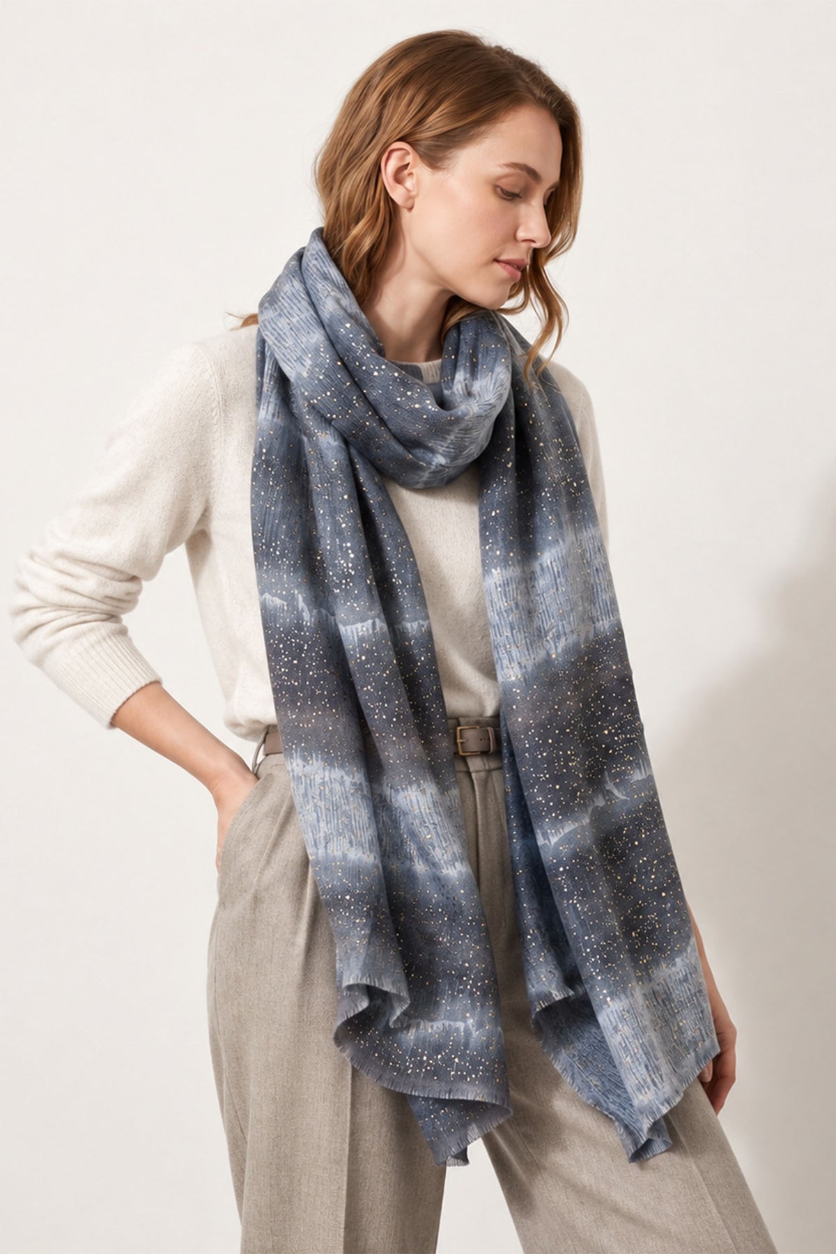 grey-ombre-stripe-lightweight-scarf