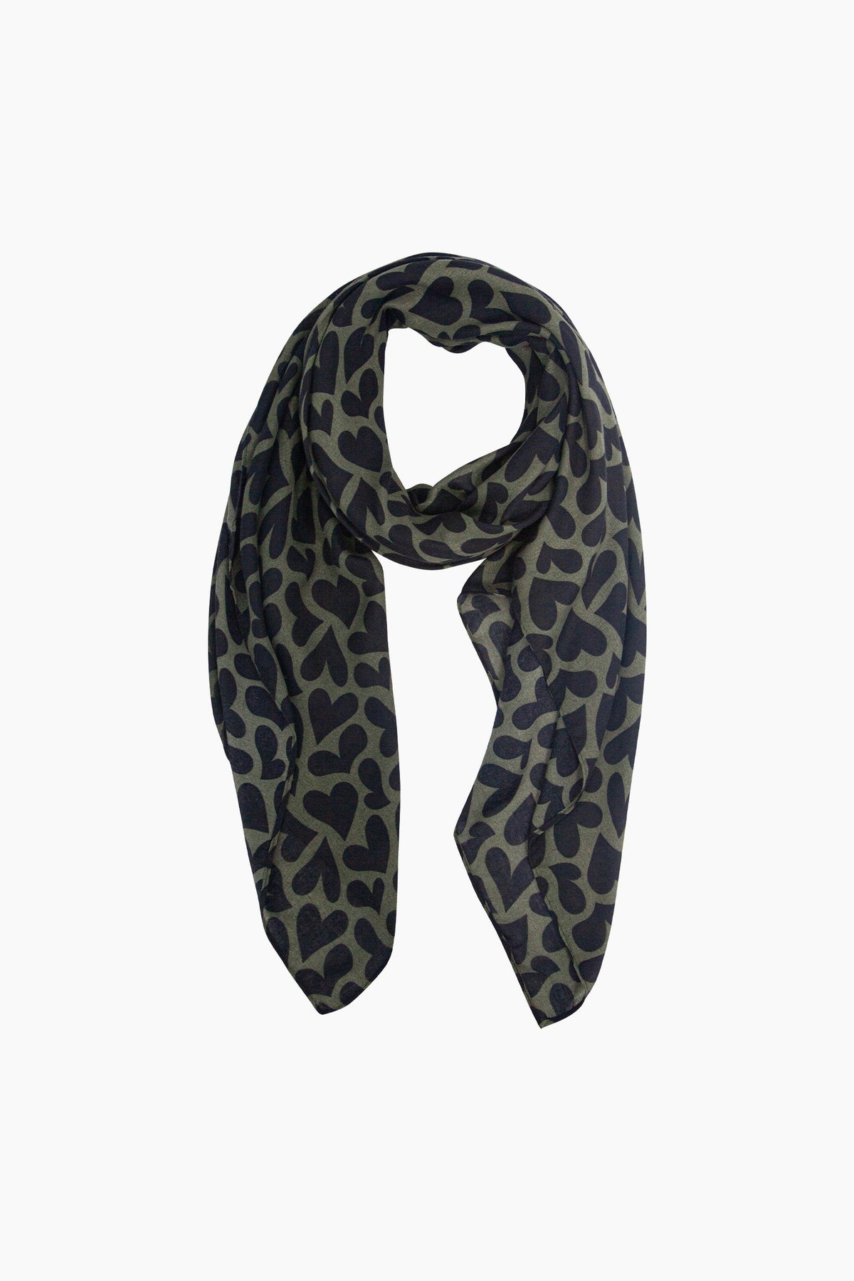 Heart-Print-Lightweight-Scarf-in-Khaki