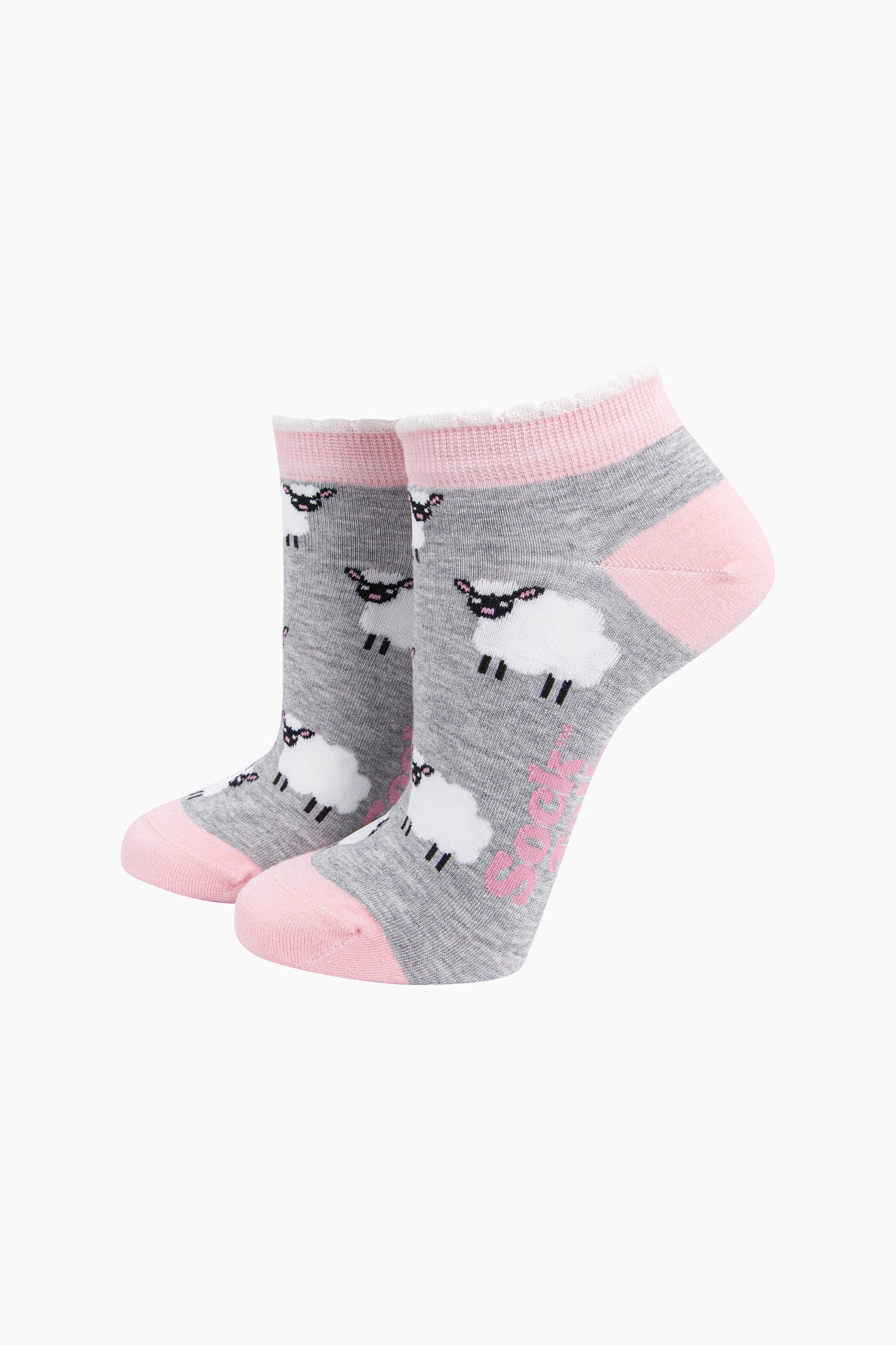 Sheep-Bamboo-Trainer-Socks-in-Grey-Marl-Mannequin