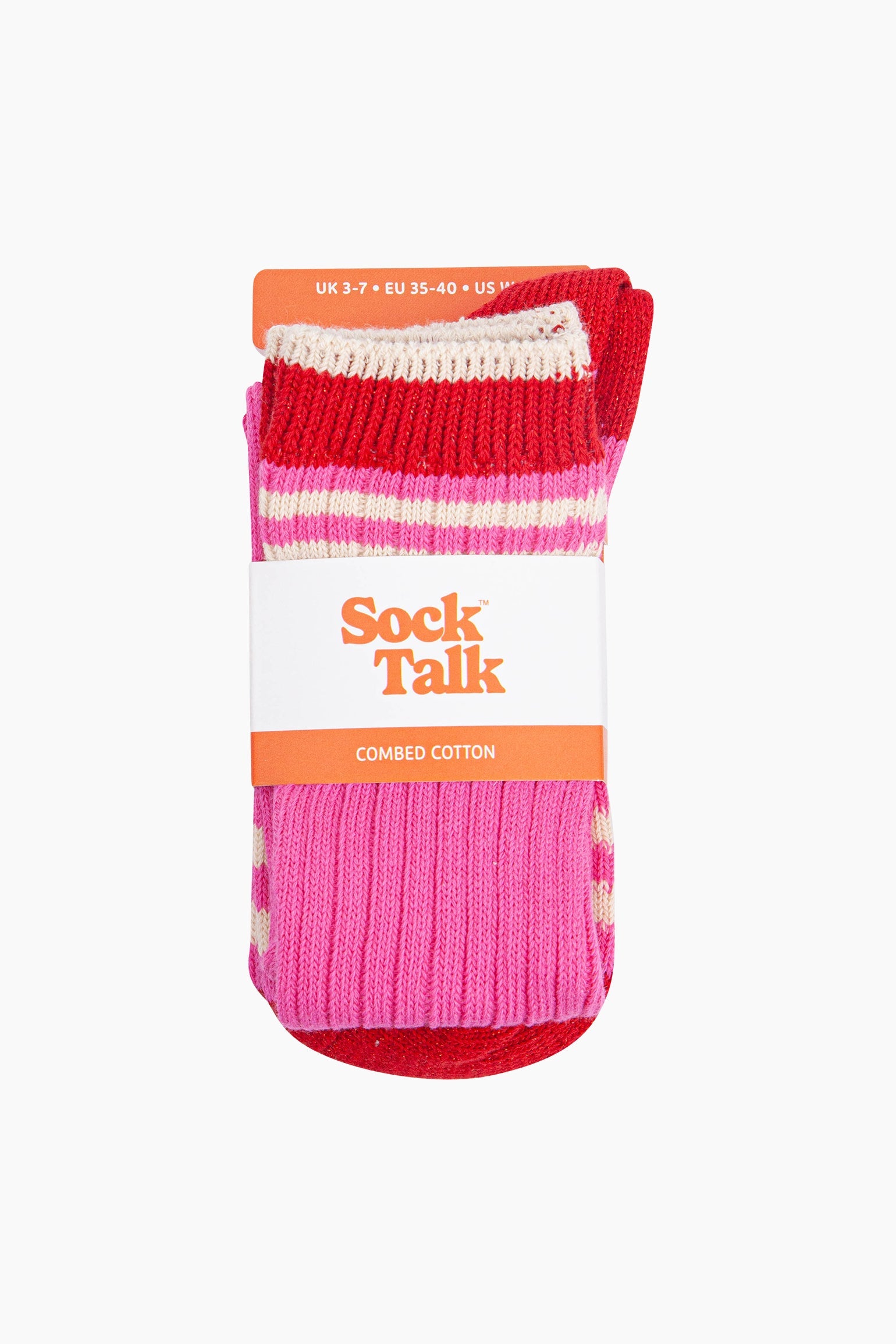 Striped-Combed-Cotton-Knee-High-Glitter-Socks-in-Pink-Red-in-packaging
