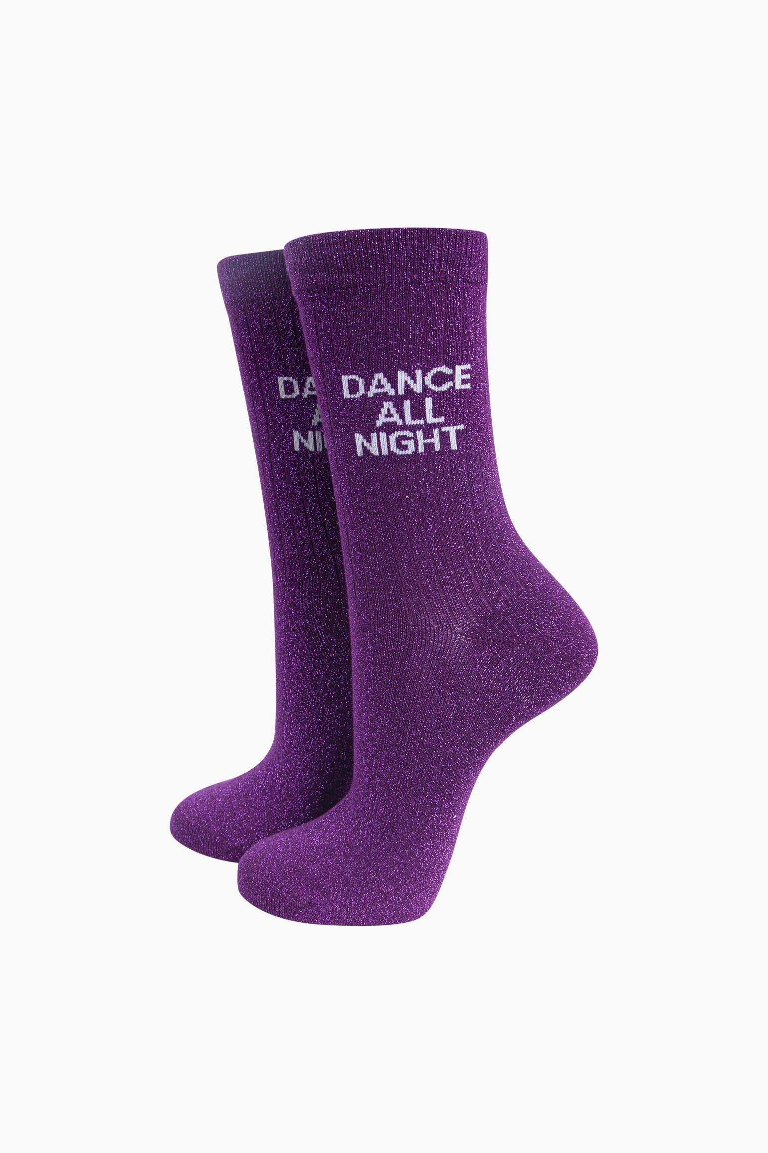 Dance-All-Night-Combed-Cotton-Glitter-Socks-in-Purple-Mannequin