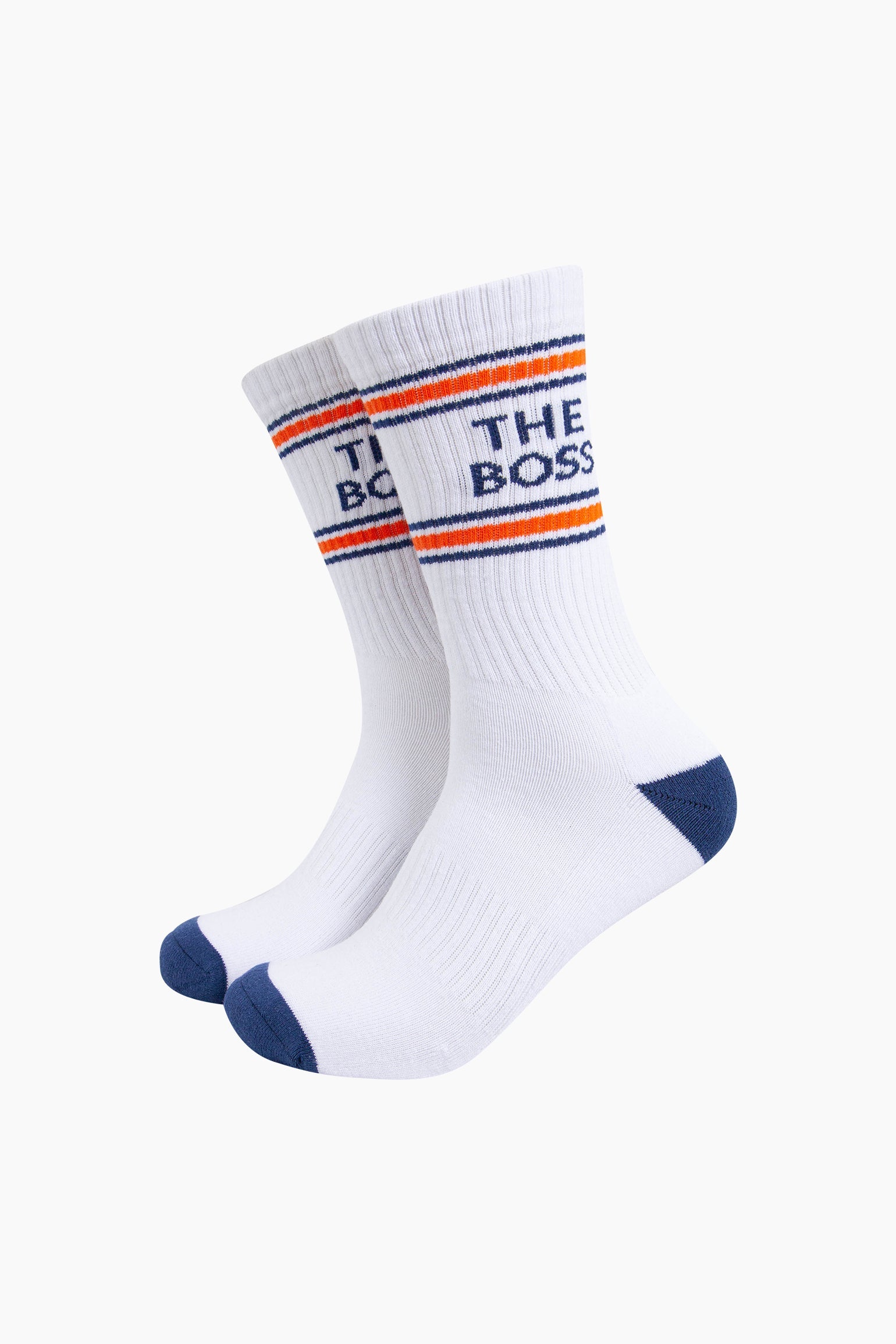 The-Boss-Organic-Cotton-Sports-Socks-in-White-Mannequin