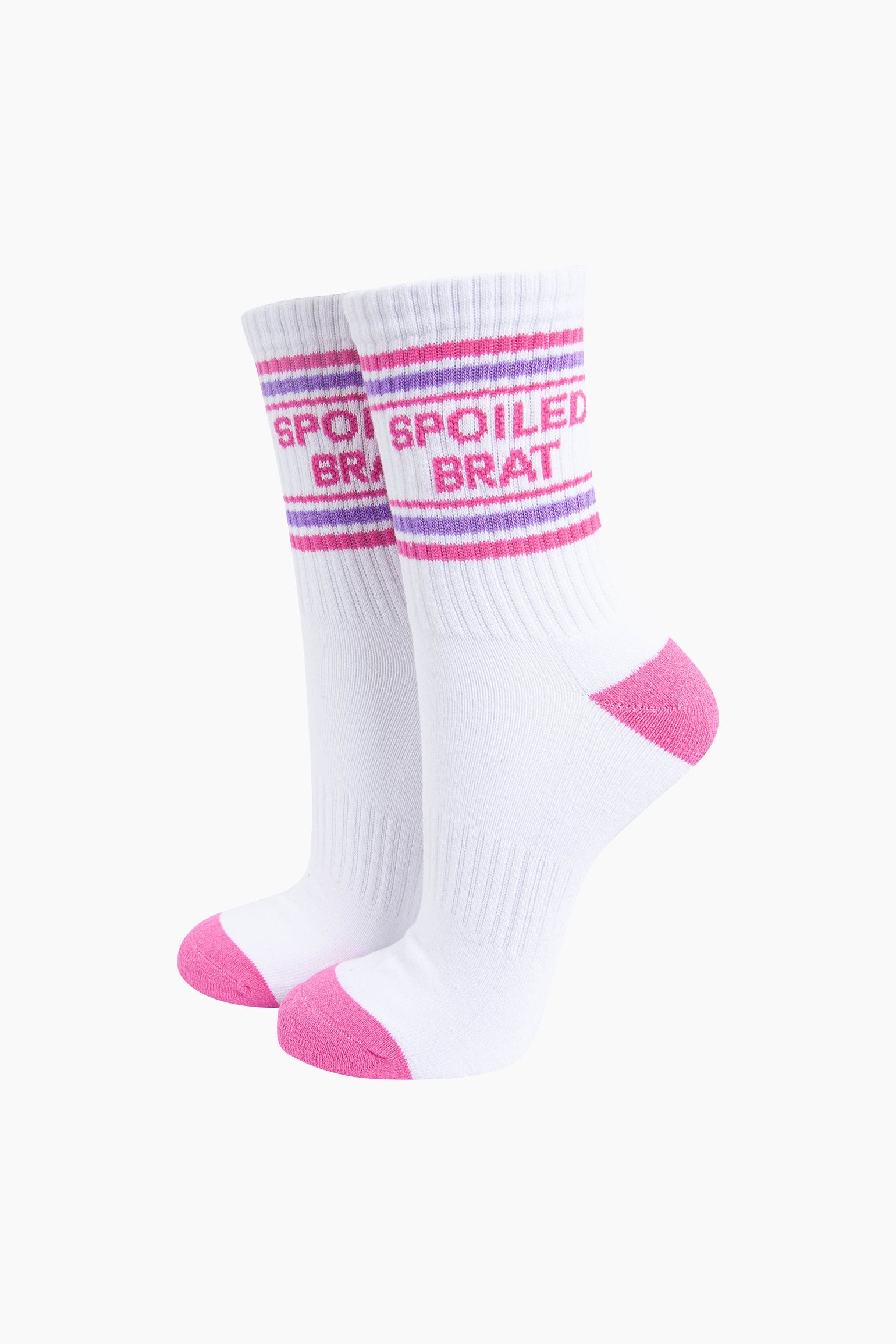 Spoiled-Brat-Organic-Cotton-Sports-Socks-in-White-Mannequin