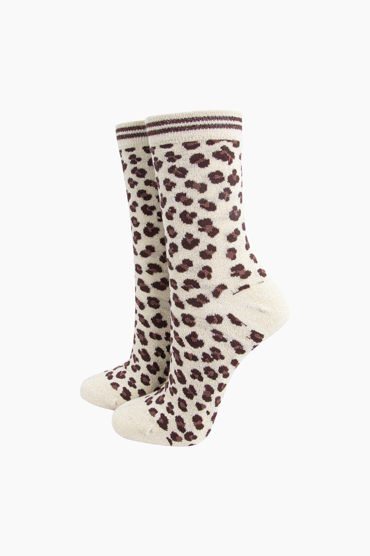 Leopard-Print-Combed-Cotton-Glitter-Socks-in-Cream-Mannequin