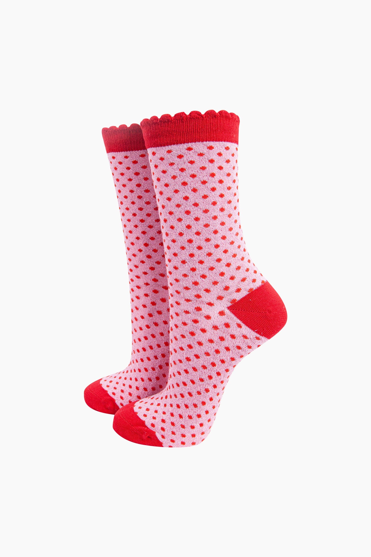 Polka-Dots-Combed-Cotton-Glitter-Socks-in-Light-Pink-Mannequin
