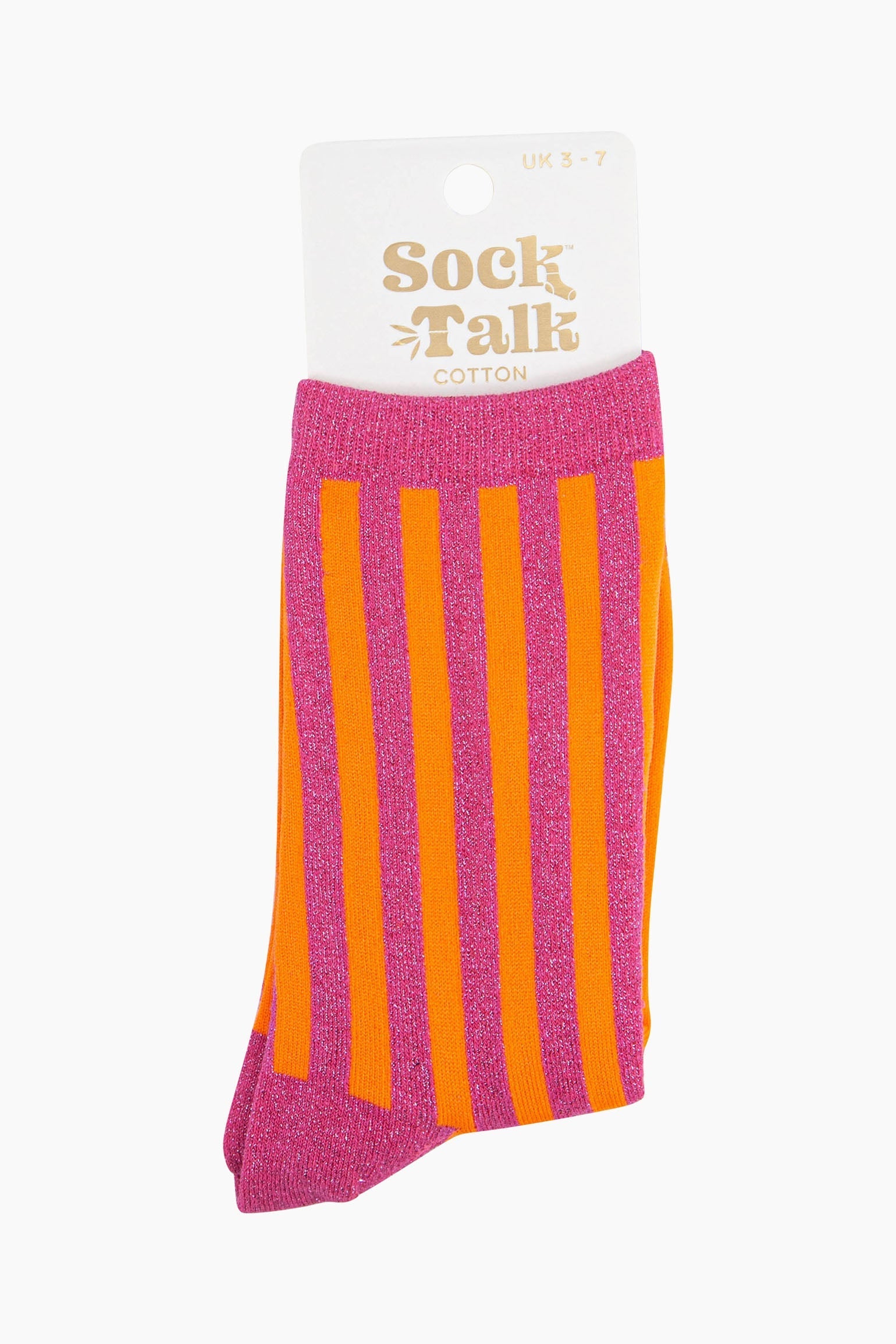 womens-glitter-socks-hot-pink-orange-stripes-in-sock-talk-packaging-uk-size-3-7