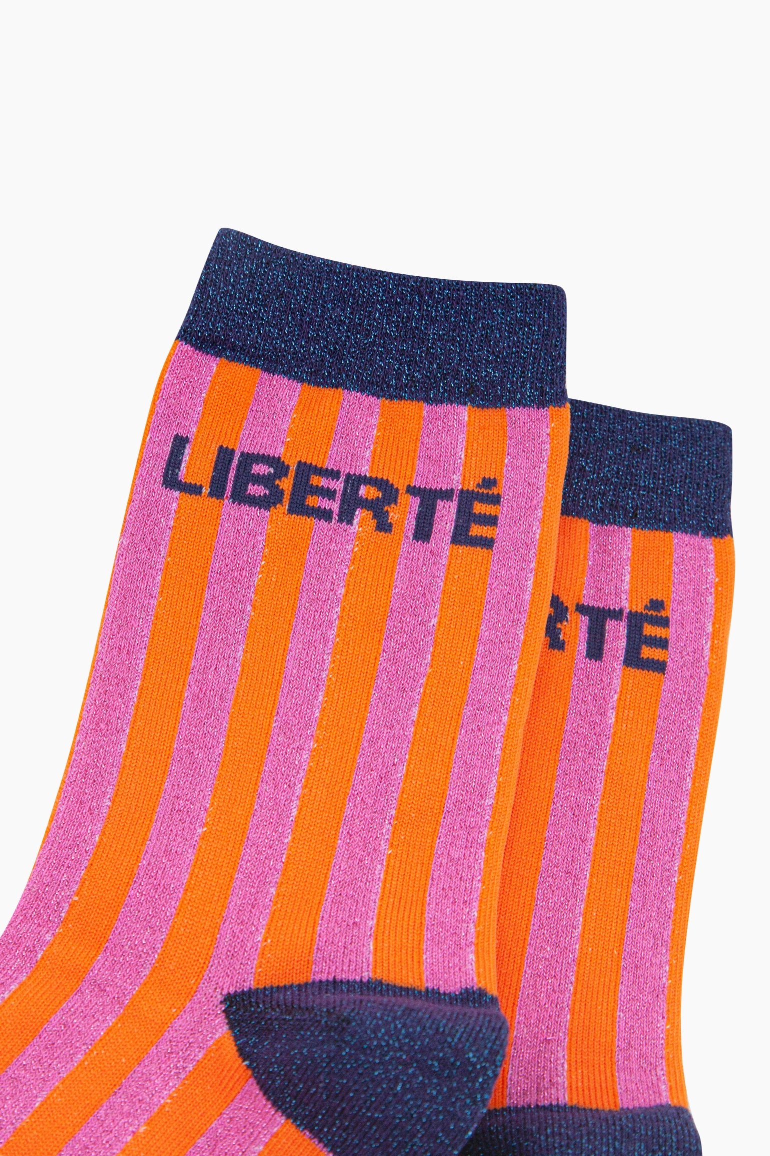 Liberte-Stripes-Combed-Cotton-Glitter-Socks-in-Pink-Blue-close-up