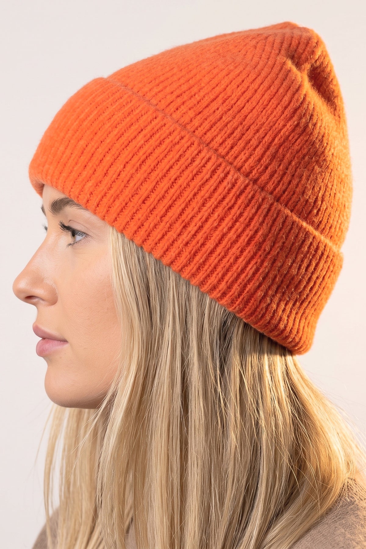 knitted-beanie-hat-orange