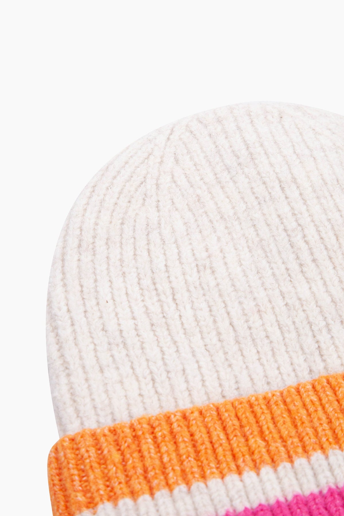 Striped-Beanie-Hat-in-Cream/Pink