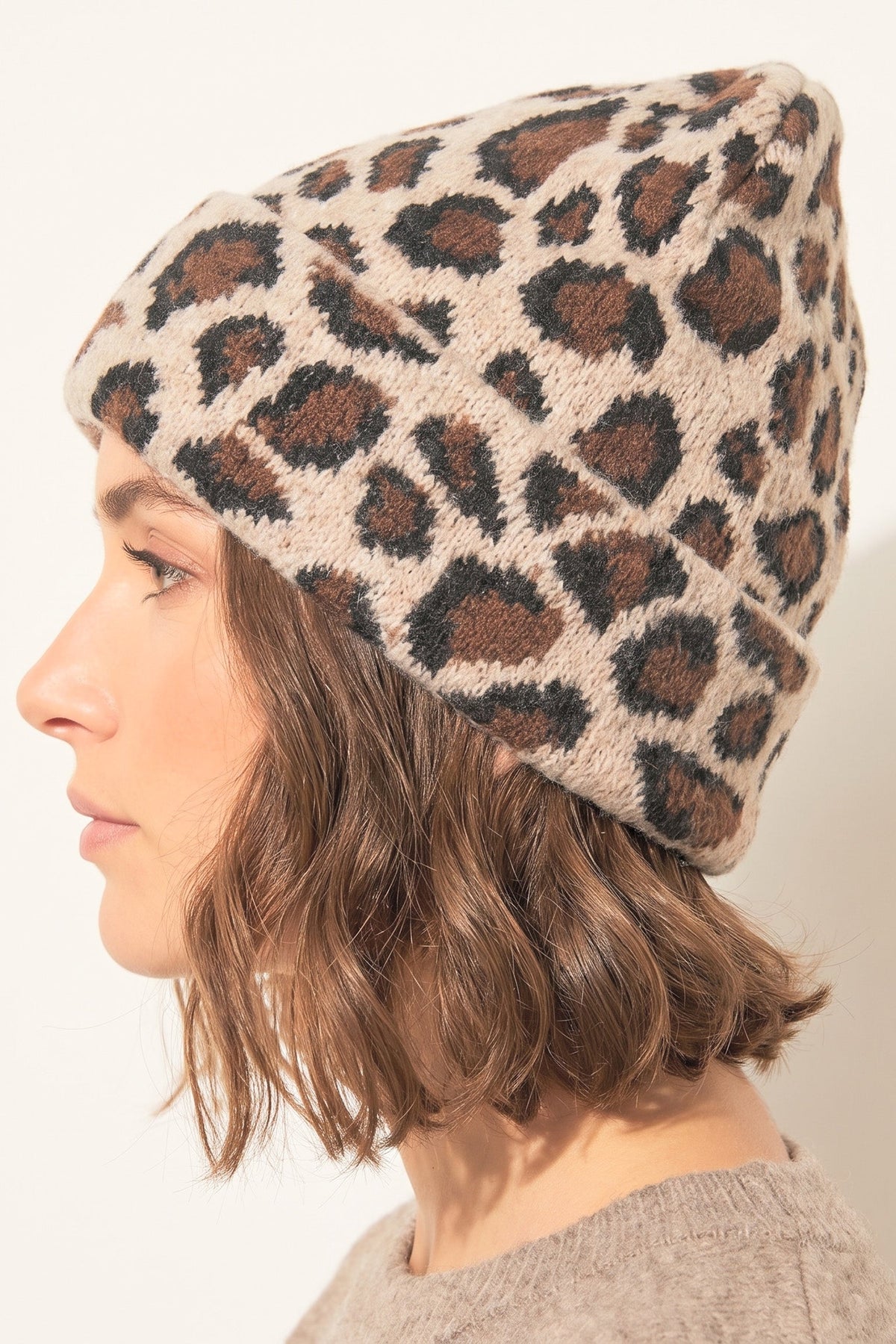 Leopard-Print-Beanie-Hat-in-Beige