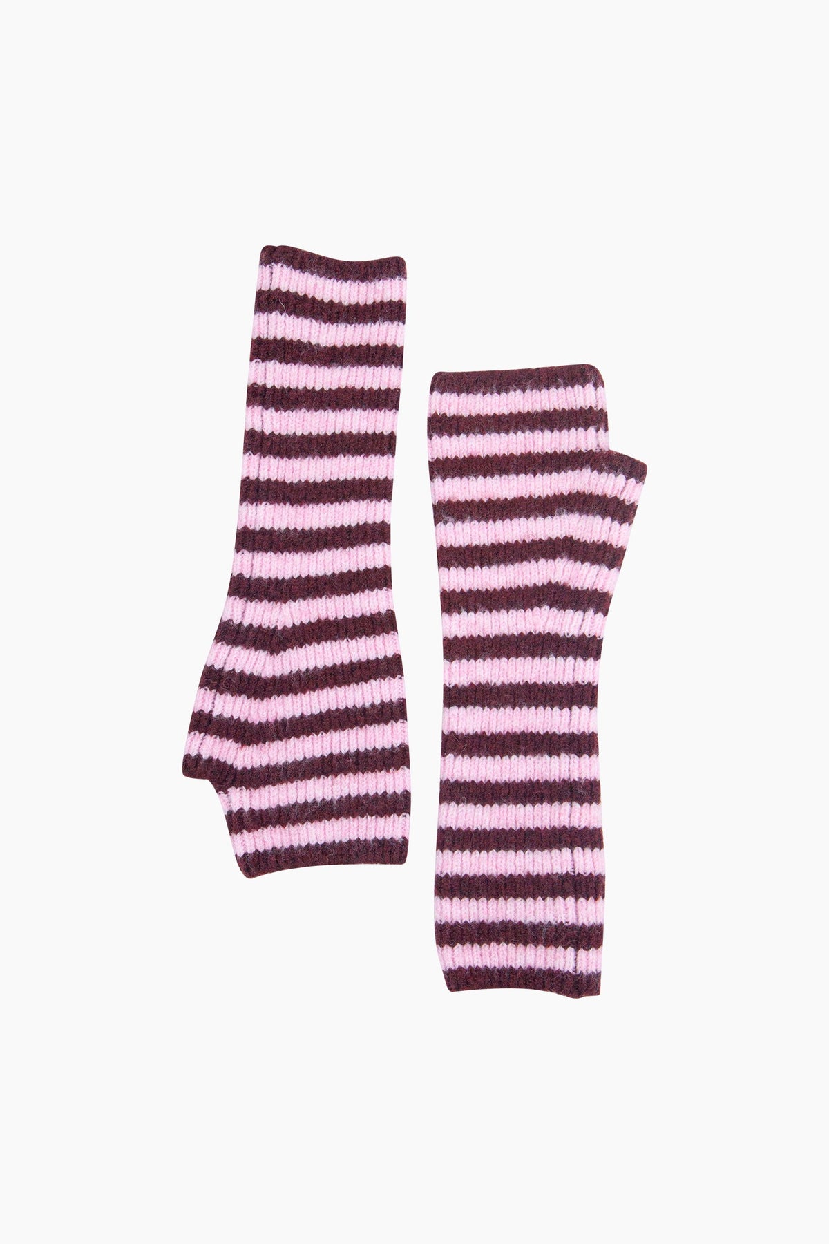 Berry/Pink-Long-Striped-Wrist-Warmer