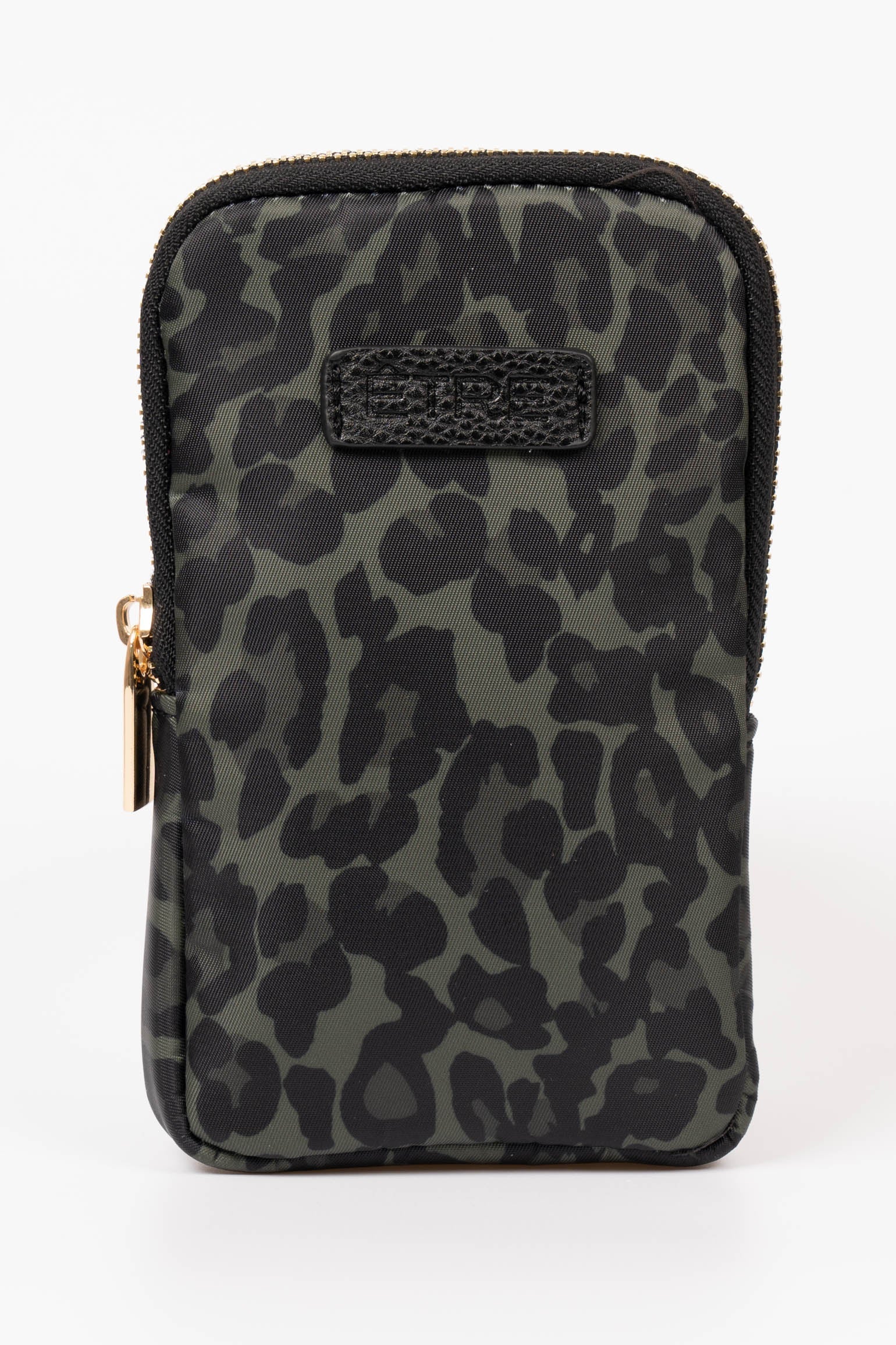 pippa-zip-glasses-case-leopard-print-khaki-front-black-etre-logo