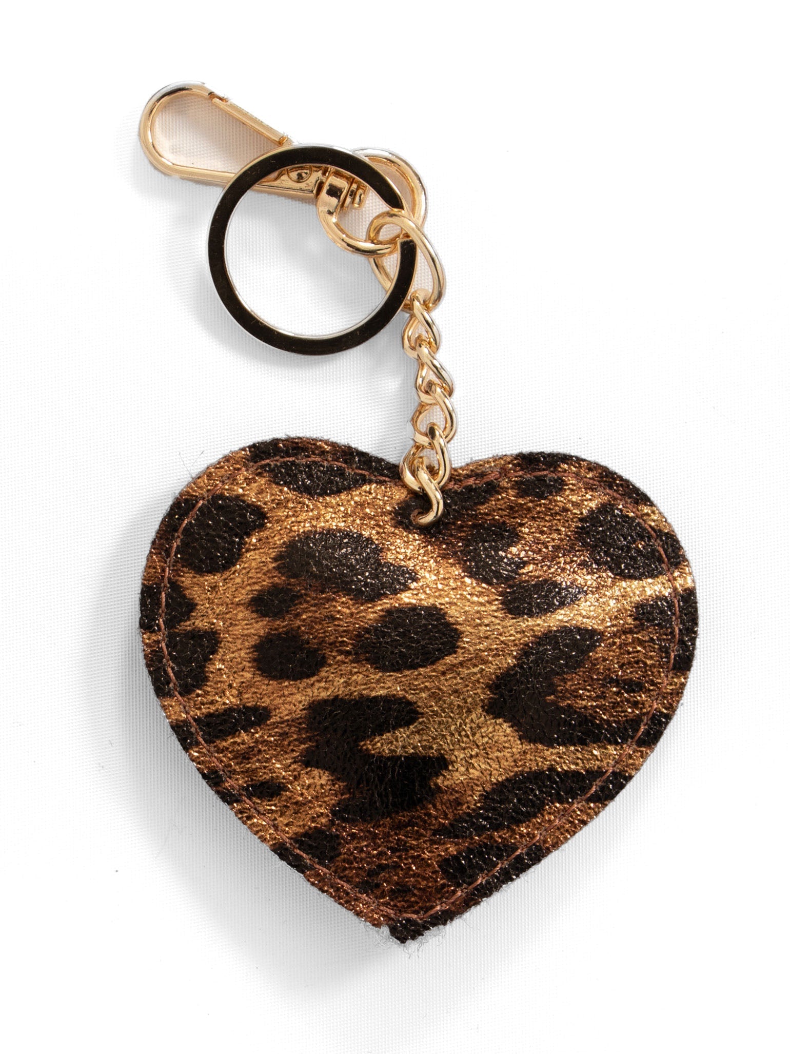 valentina-italian-leather-love-heart-keyring-bronze-leopard-metallic-close-up
