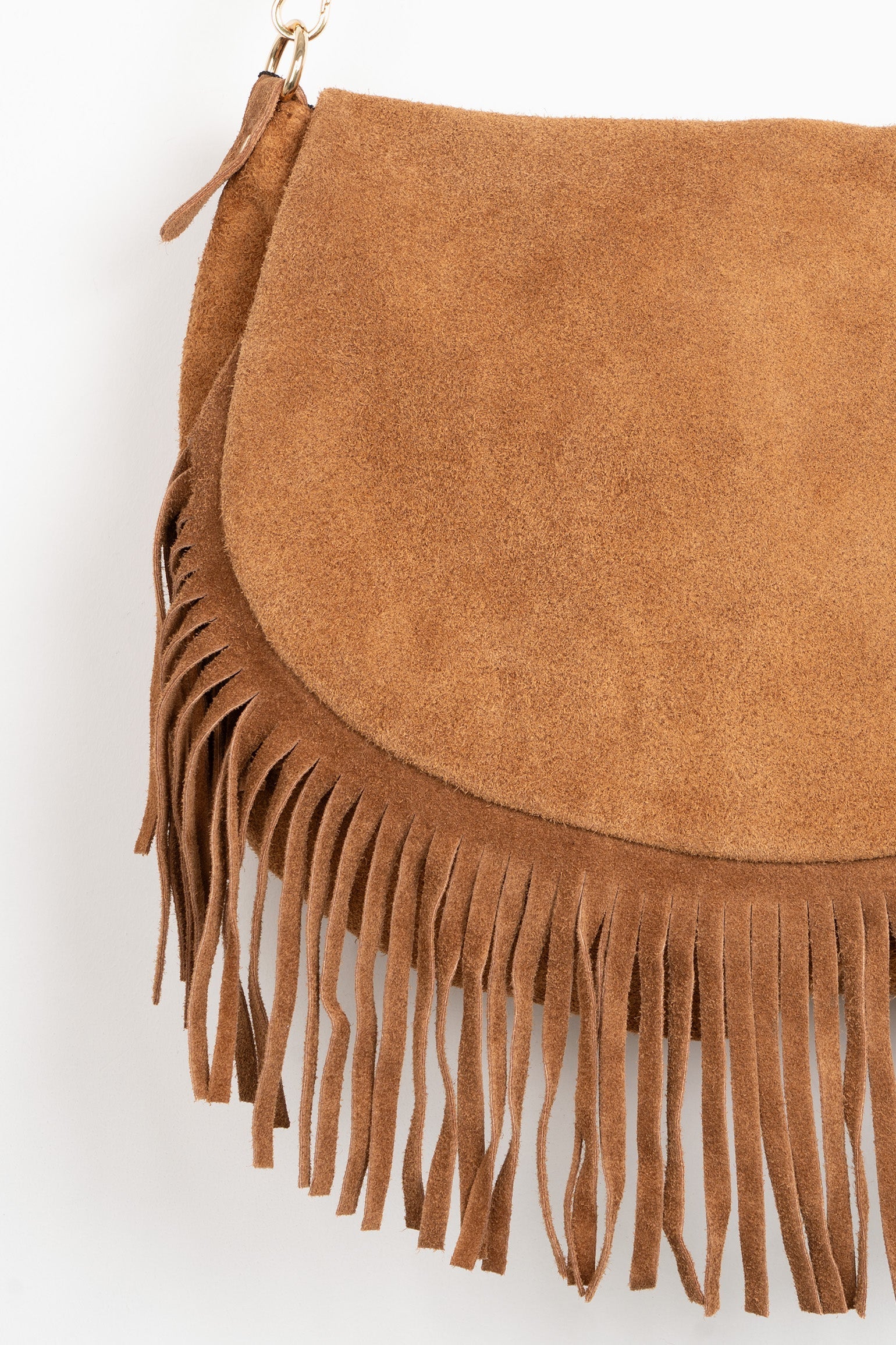 Fringed-Crossbody-Bag-Italian-Suede-Leather-in-Tan-Close-Up