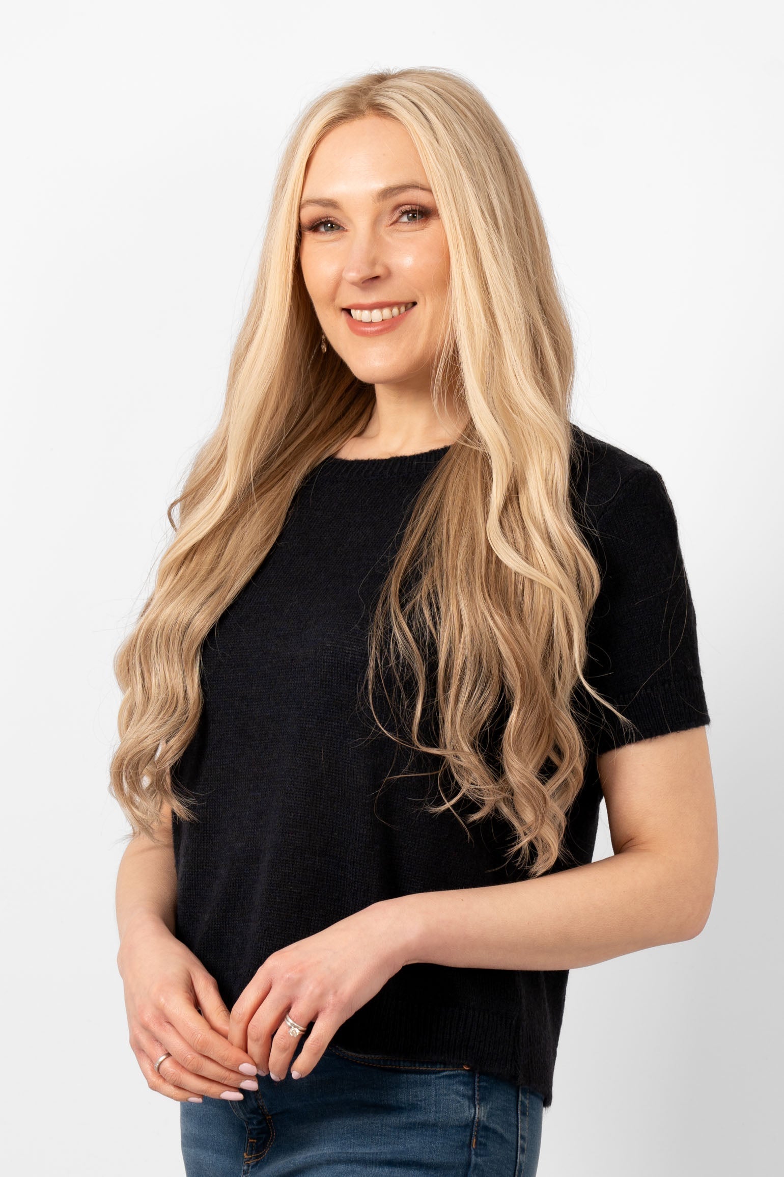 cece-wool-blend-short-sleeve-box-jumper-navy-blue