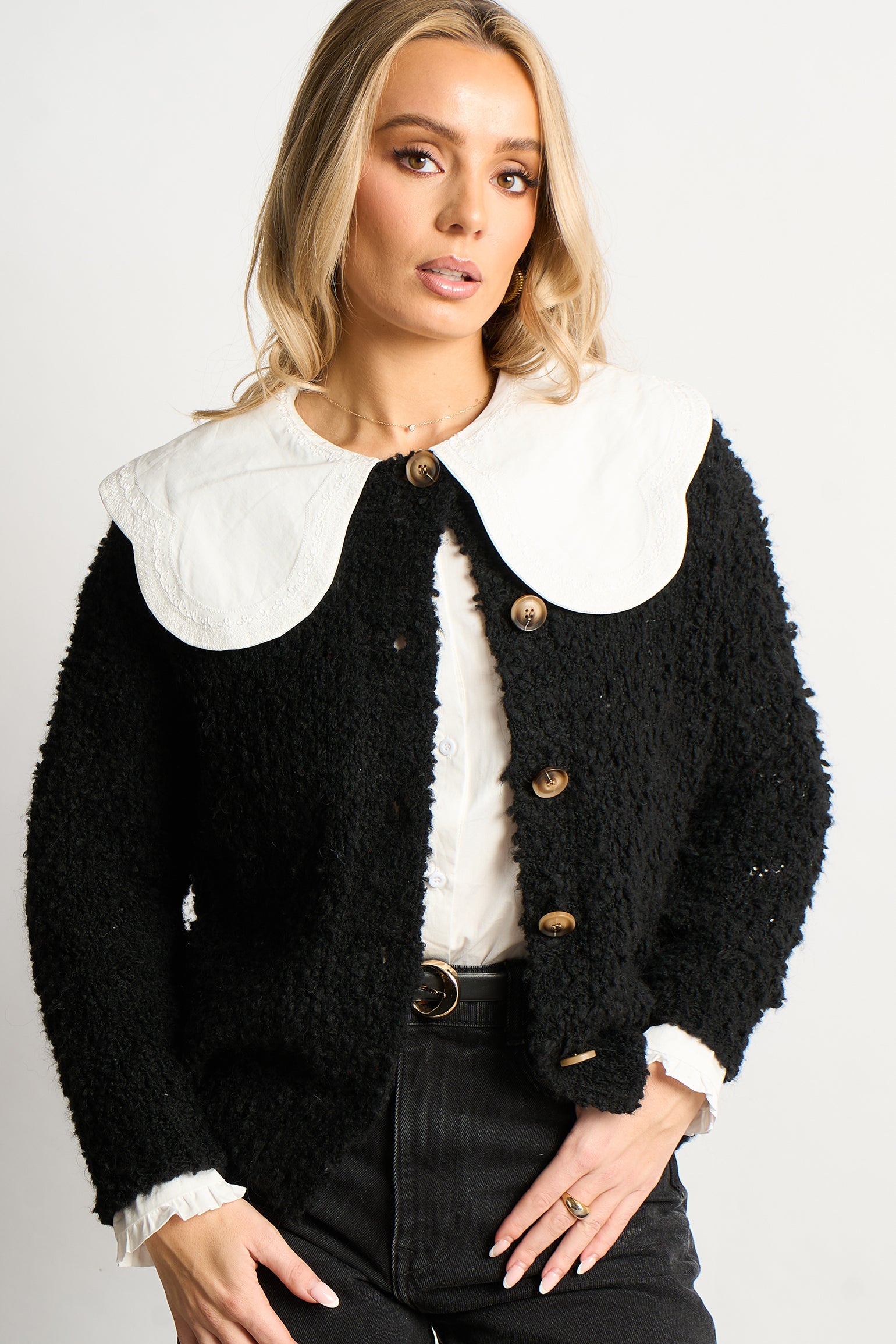 collins-wool-blend-cardigan-black-boucle