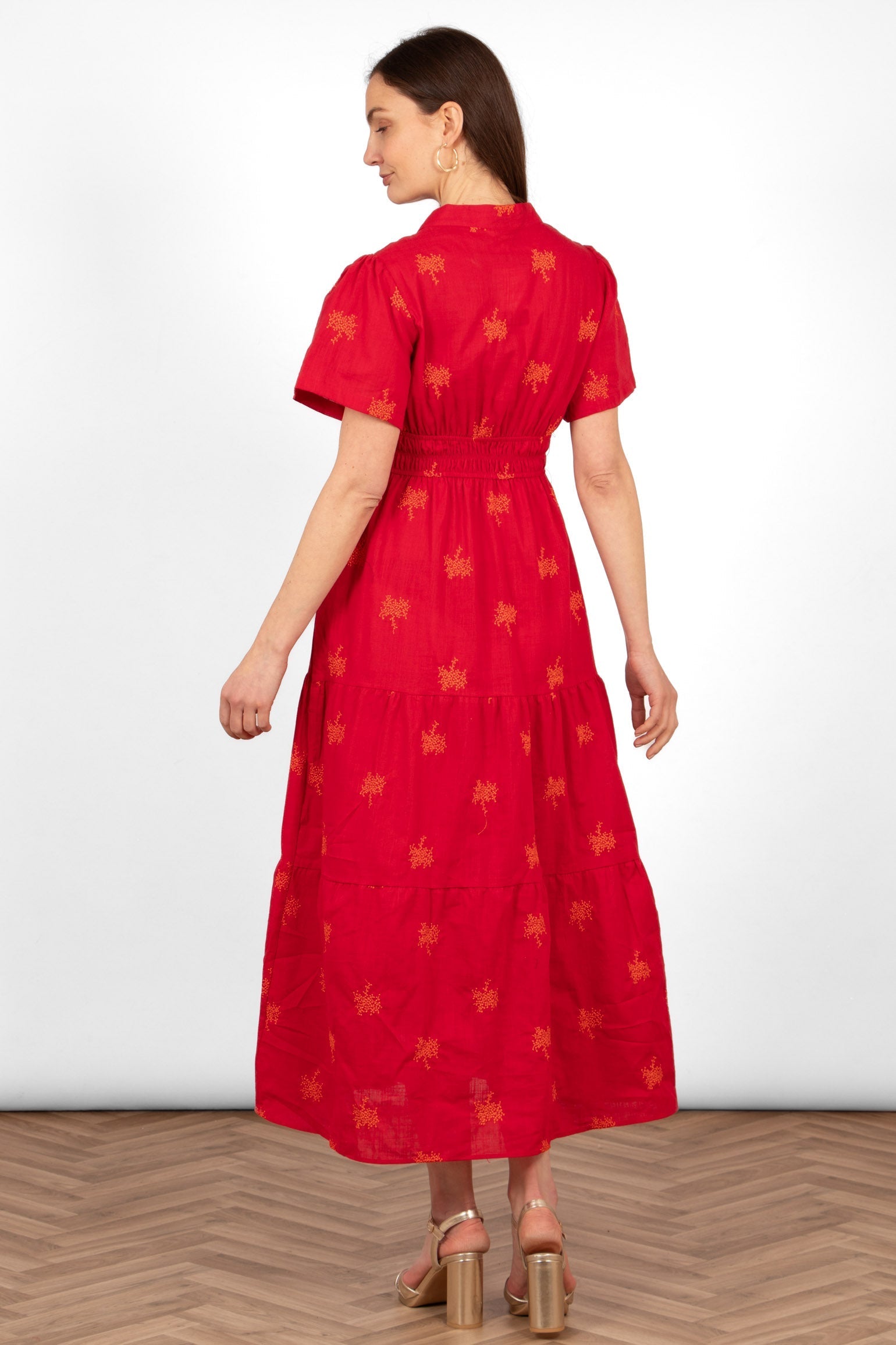 ines-tiered-cotton-maxi-dress-red-orange-embroidered-floral-short-sleeve