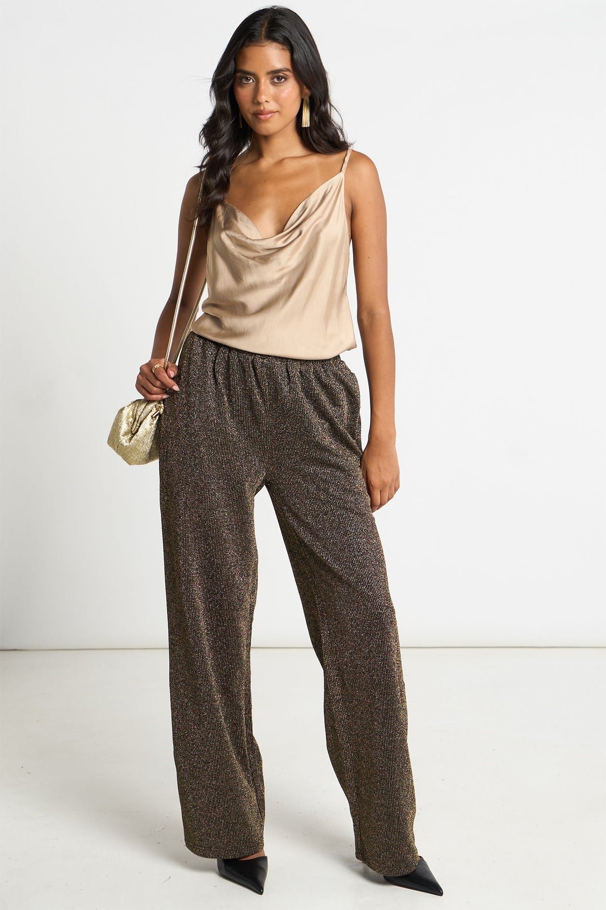 wide-leg-metallic-trousers-metallic-pleats