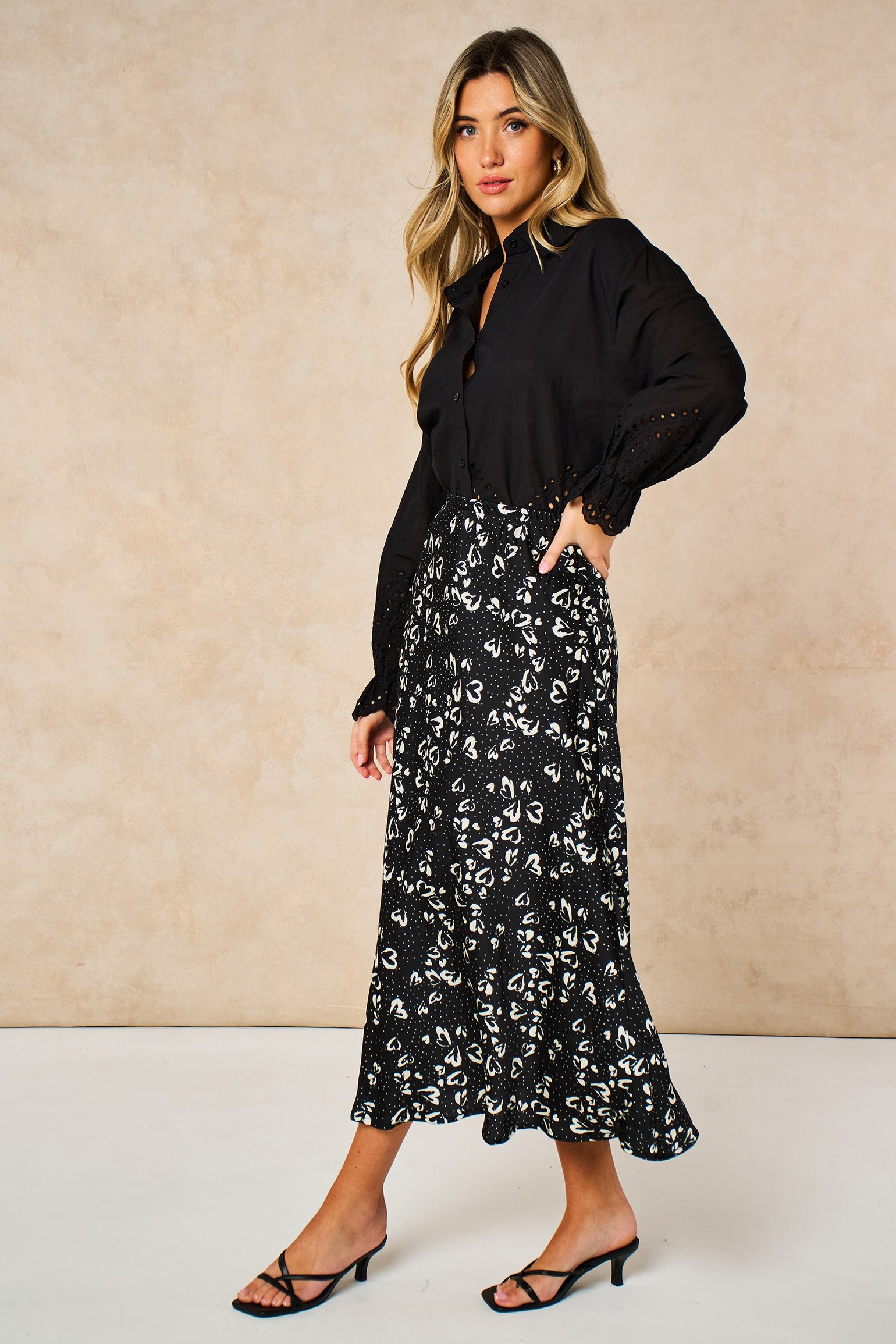 Love-Hearts-Midi-Slip-Skirt-in-Black-side