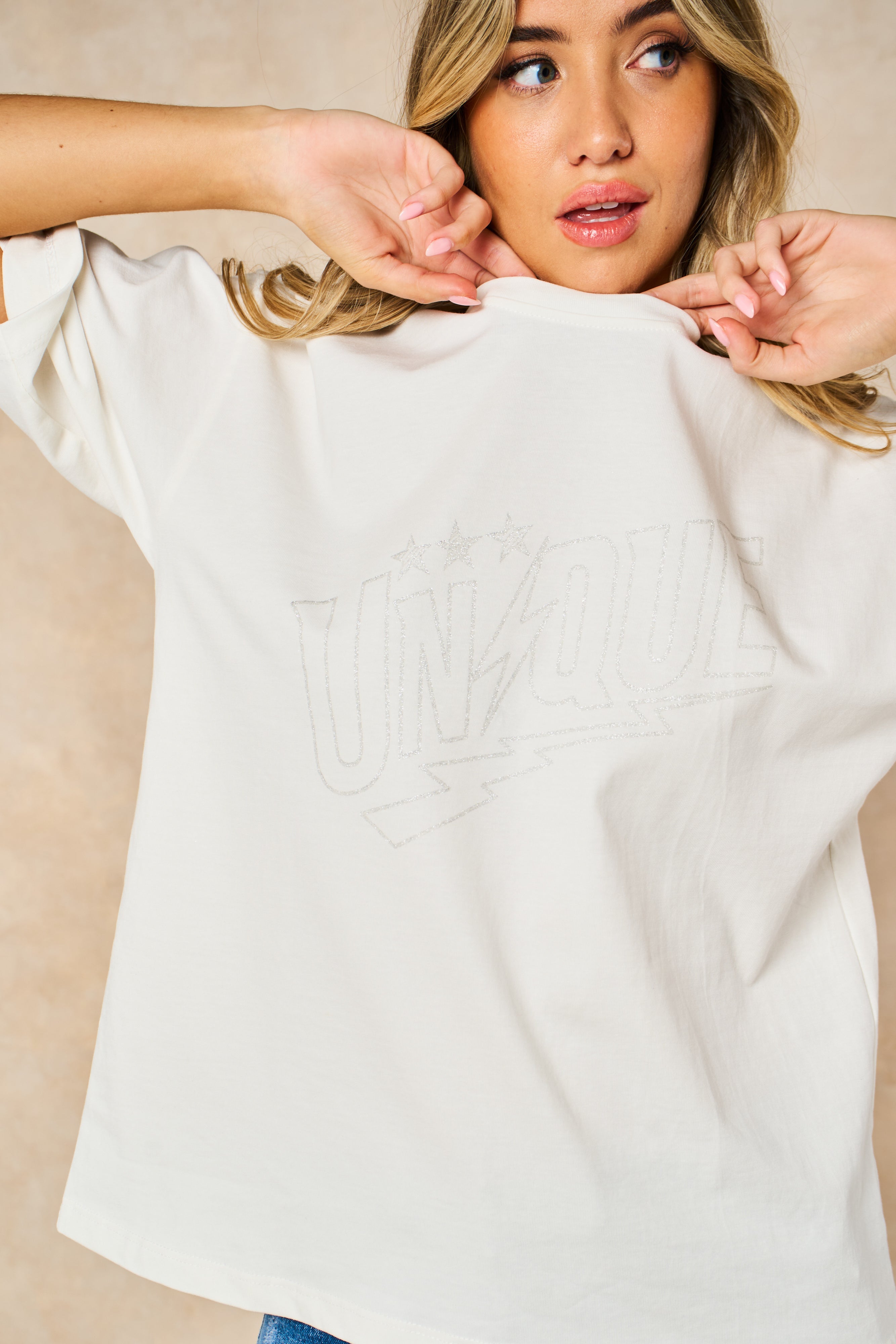 cotton-white-t-shirt-with-silver-unique-word-print-graphic