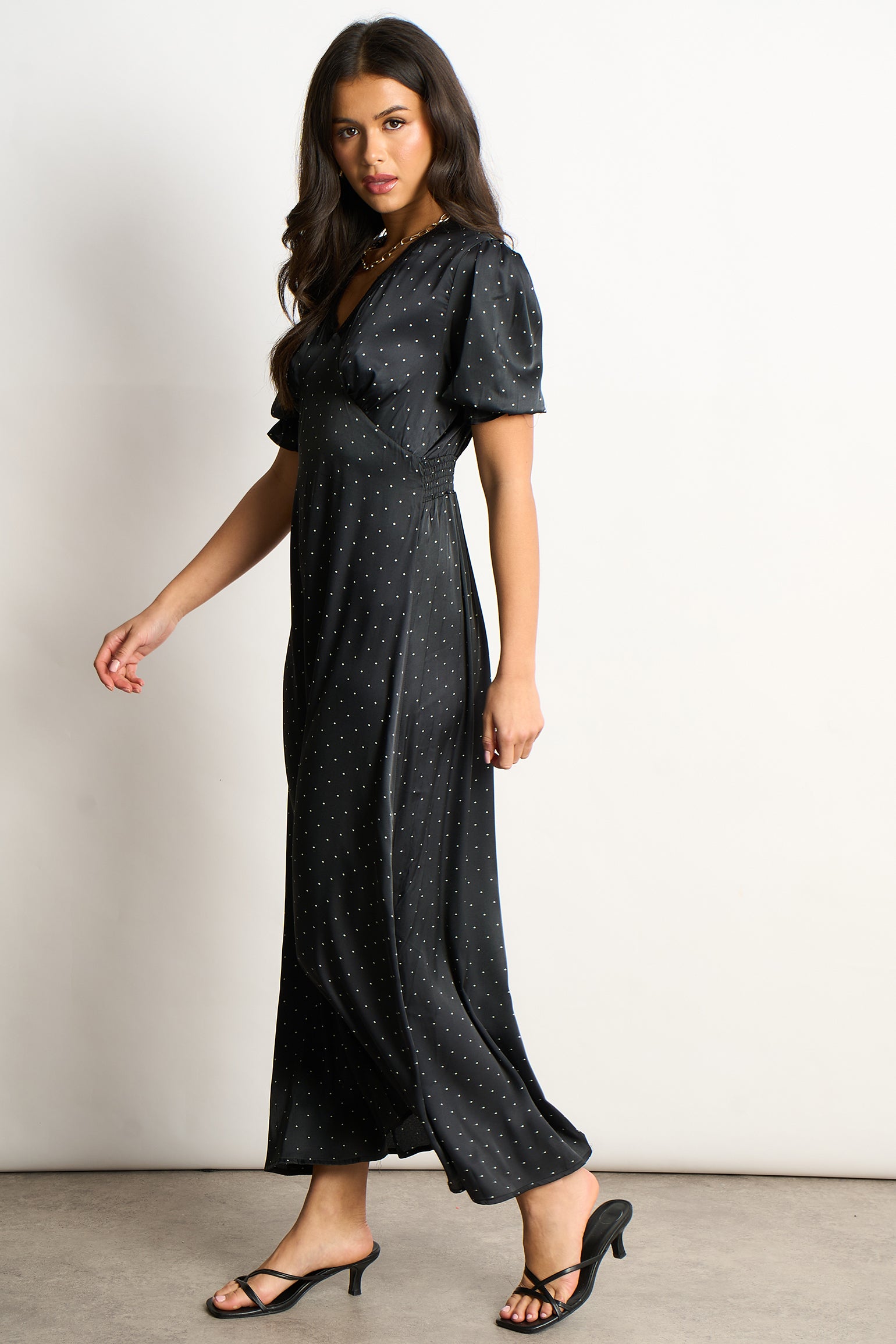 elise-v-neck-tea-dress-black-white-polka-dot