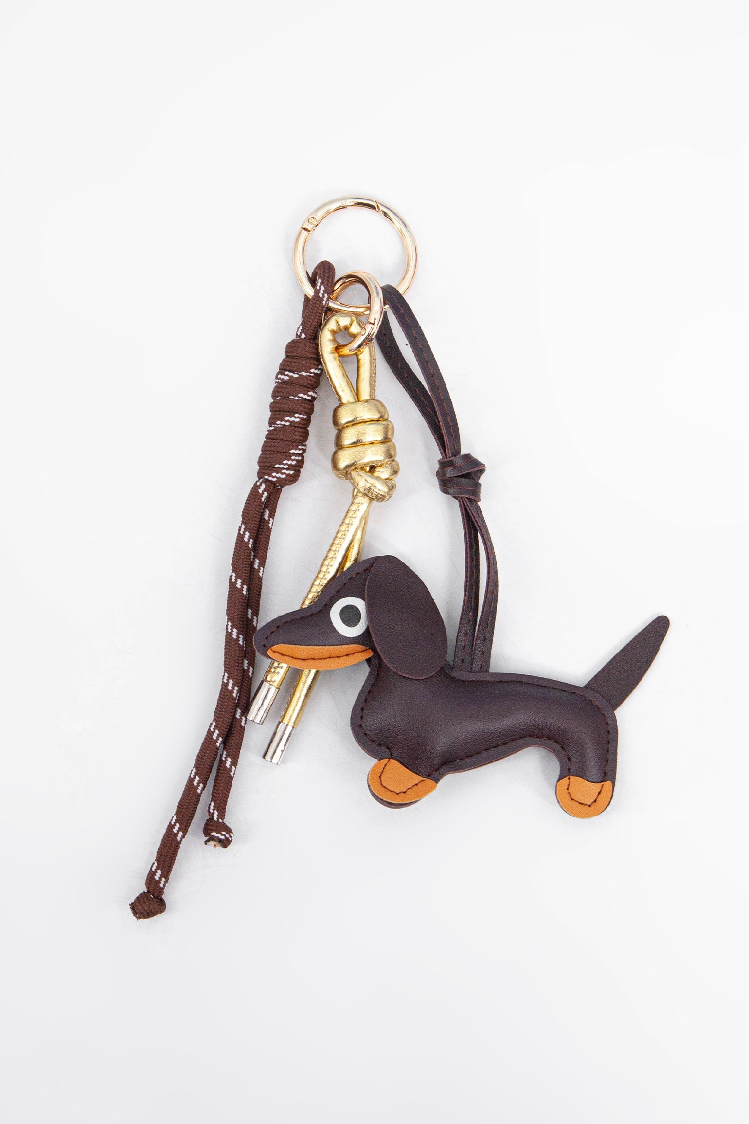 Sausage-Dog-Clip-On-Bag-Charm-Front