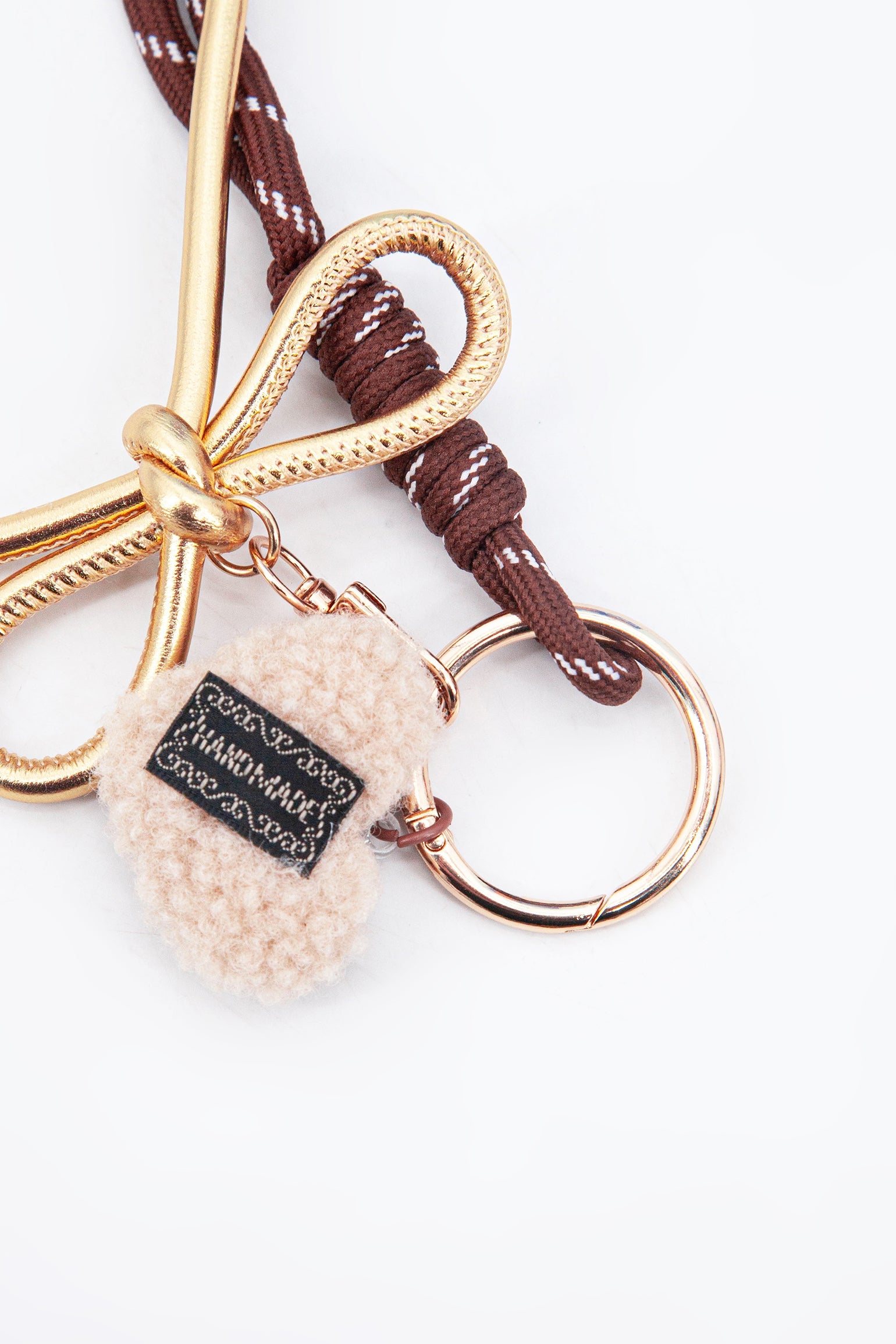 Tartan-Heart-Clip-On-Bag-Charm-Closeup