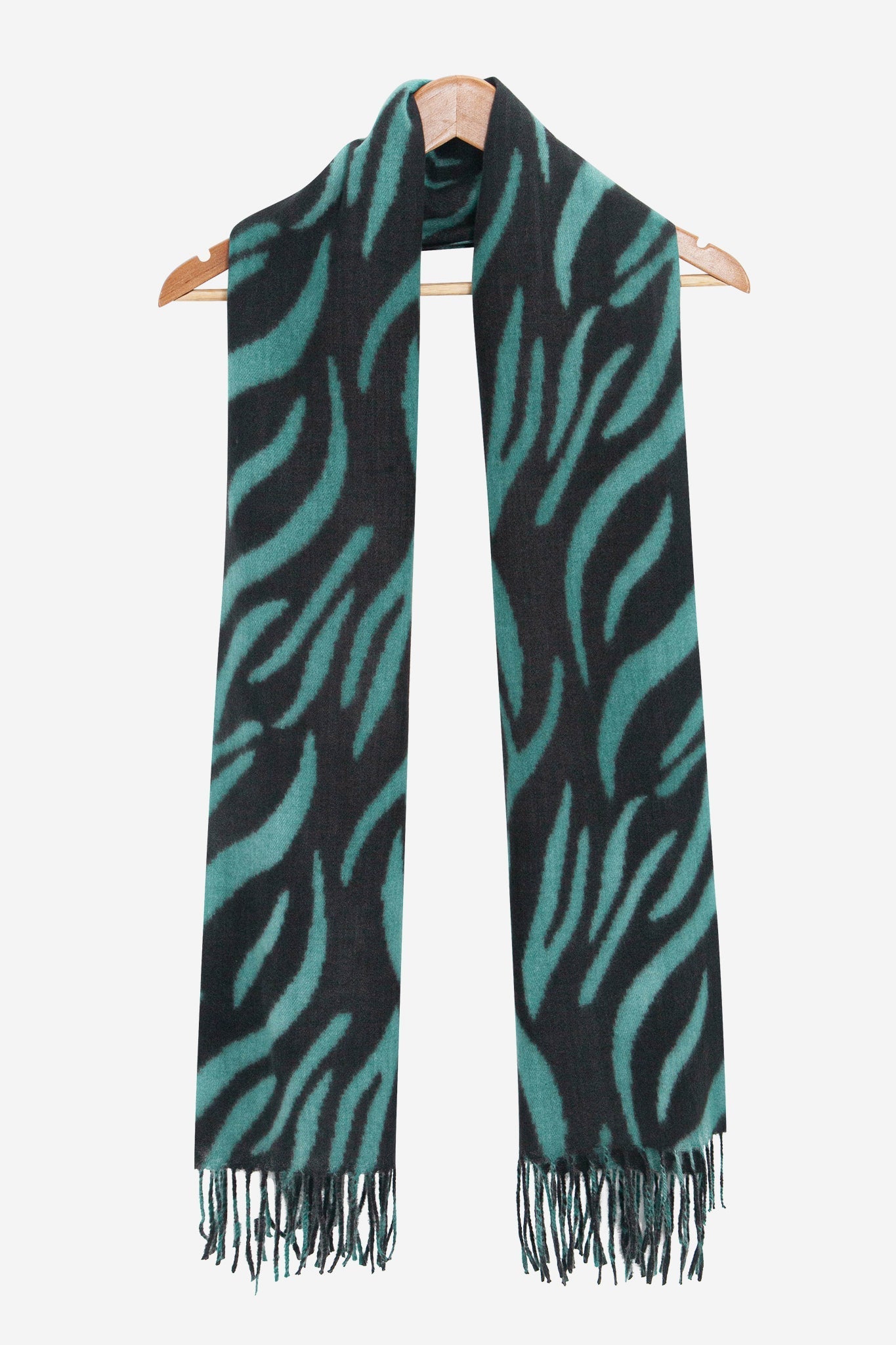 selene-blue-tiger-heavyweight-scarf-draped-coat-hanger-length