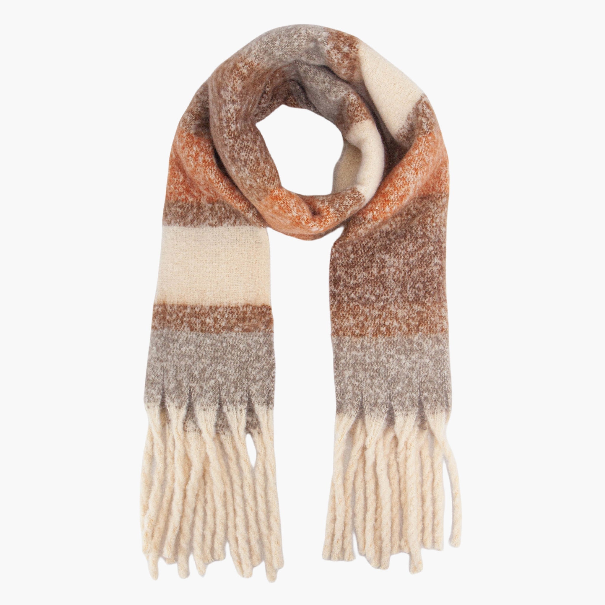 blair-neutral-colour-block-stripe-heavyweight-scarf-beige-brown
