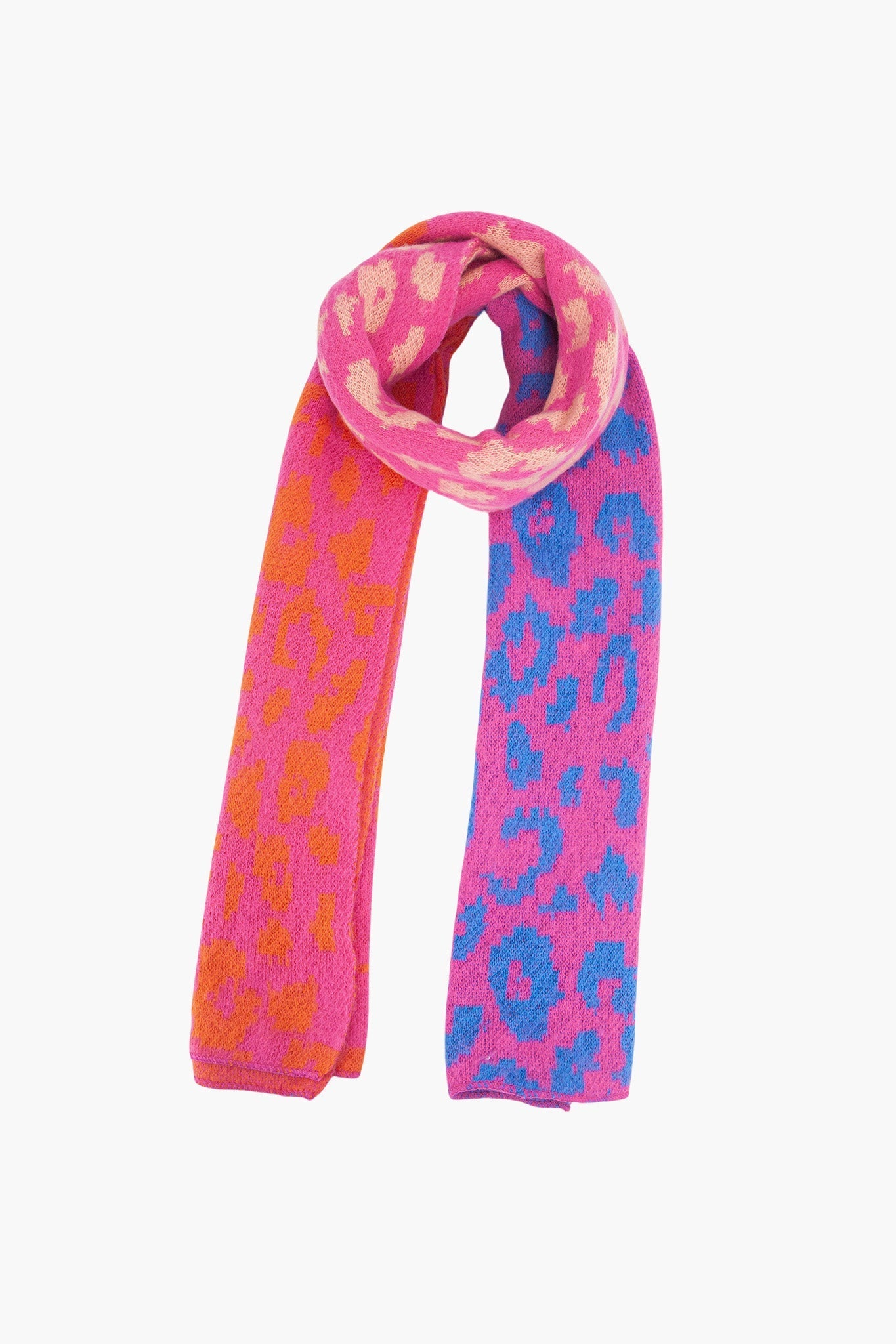 kyra-pink-leopard-heavyweight-scarf-colourful