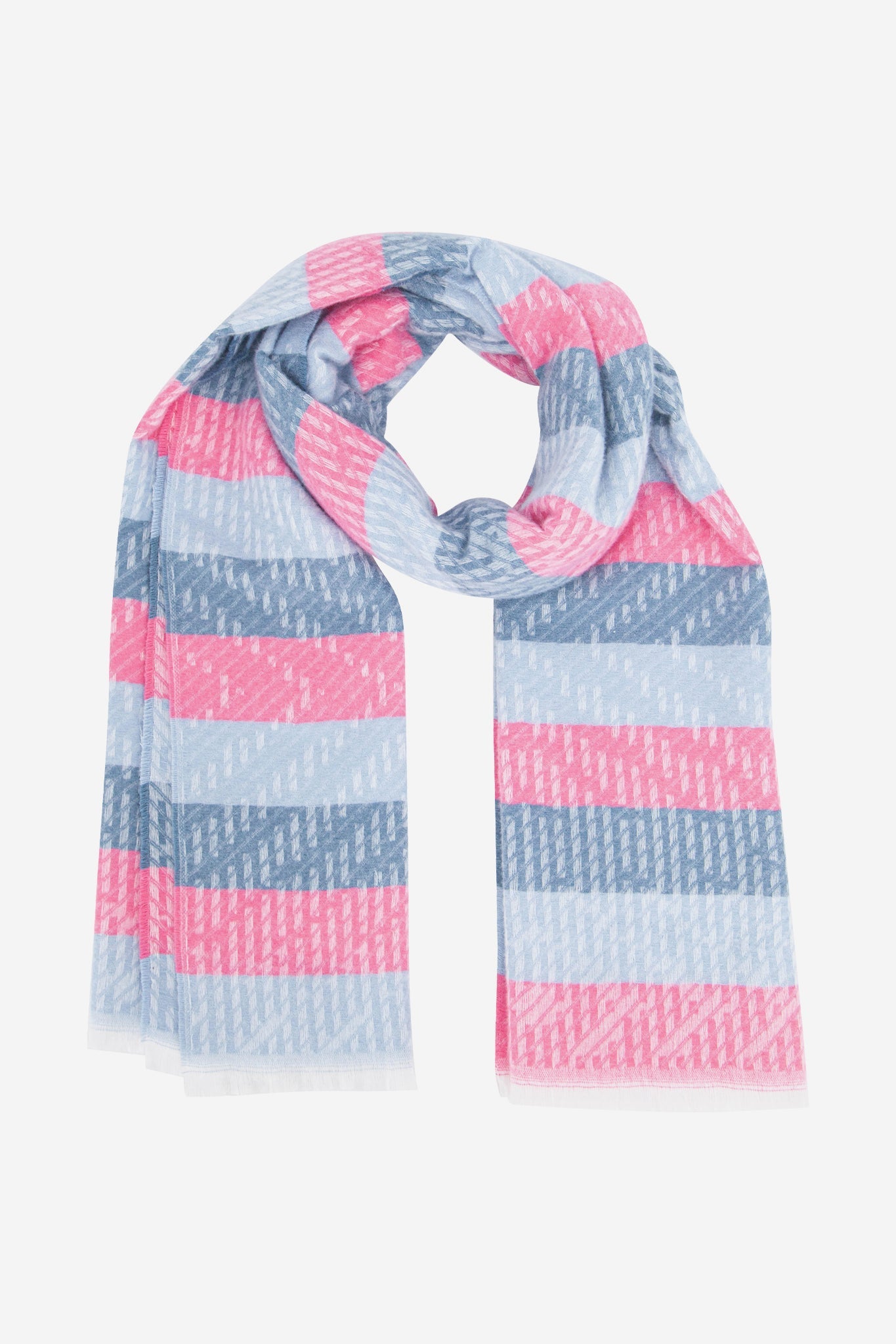 reed-grey-pink-stripe-heavyweight-scarf-blue