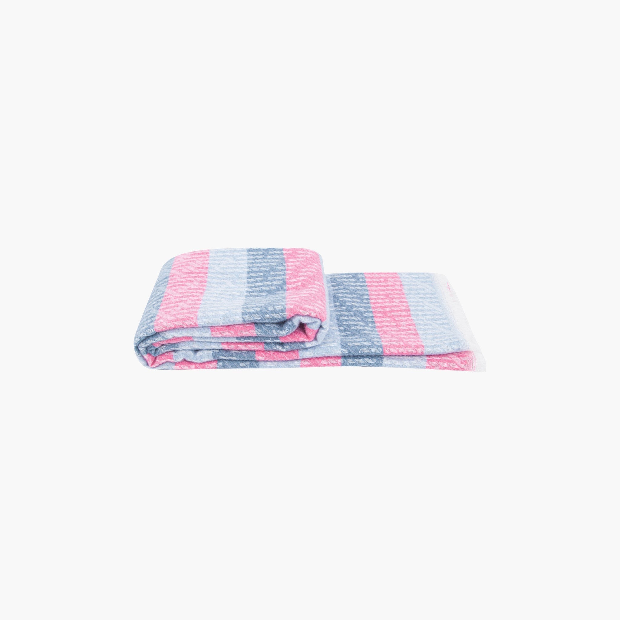 reed-grey-pink-stripe-heavyweight-scarf-folded-winter-weight