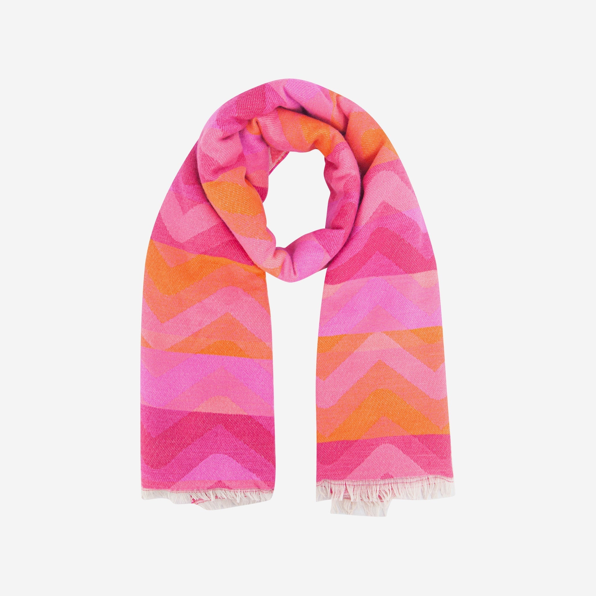 bowie-pink-orange-zig-zag-heavyweight-scarf-fringed-edge
