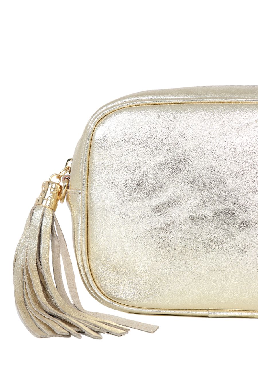 Beau Crossbody Bag - Gold, Metallic