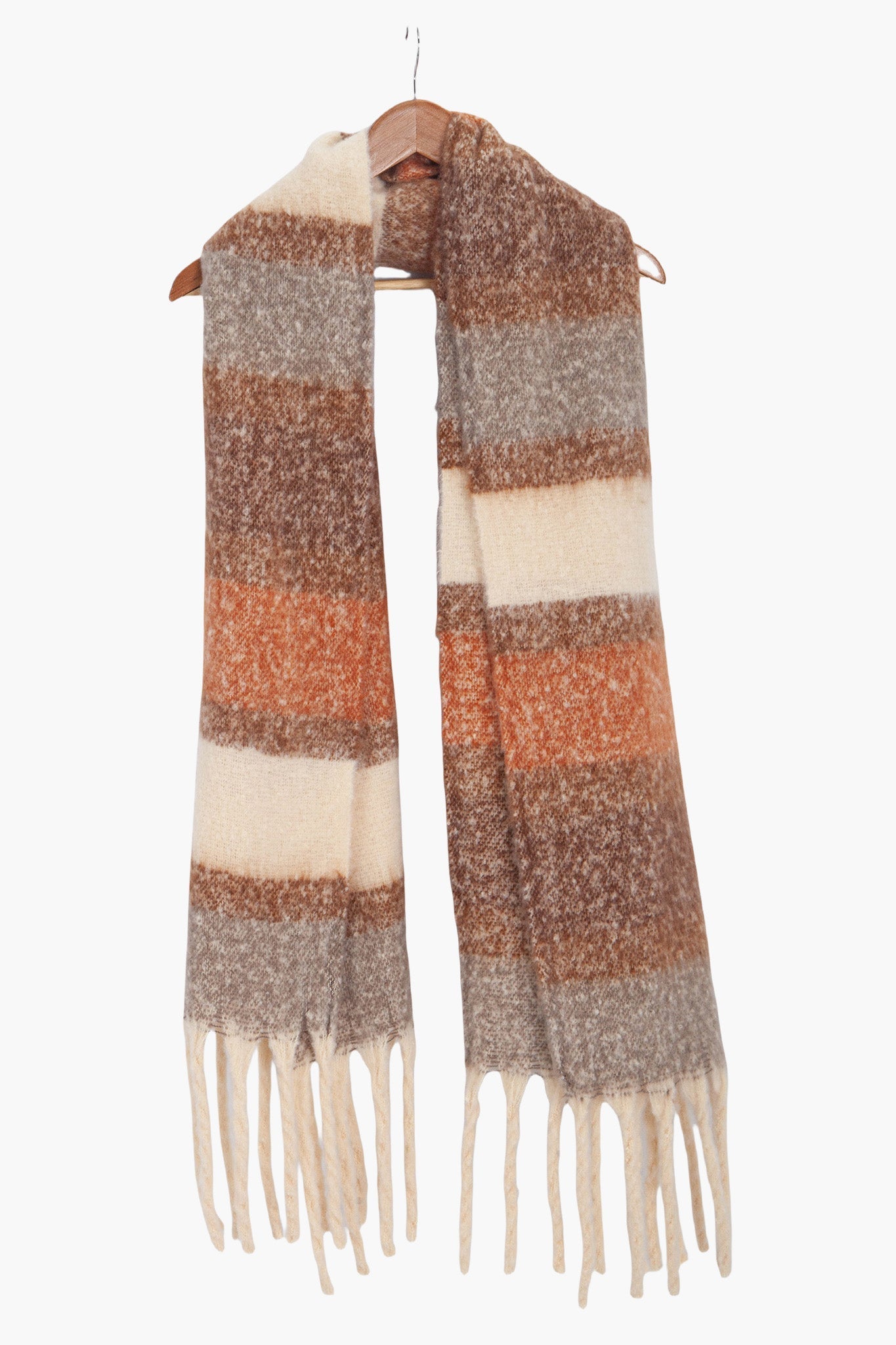 blair-neutral-colour-block-stripe-heavyweight-scarf-beige-brown-long
