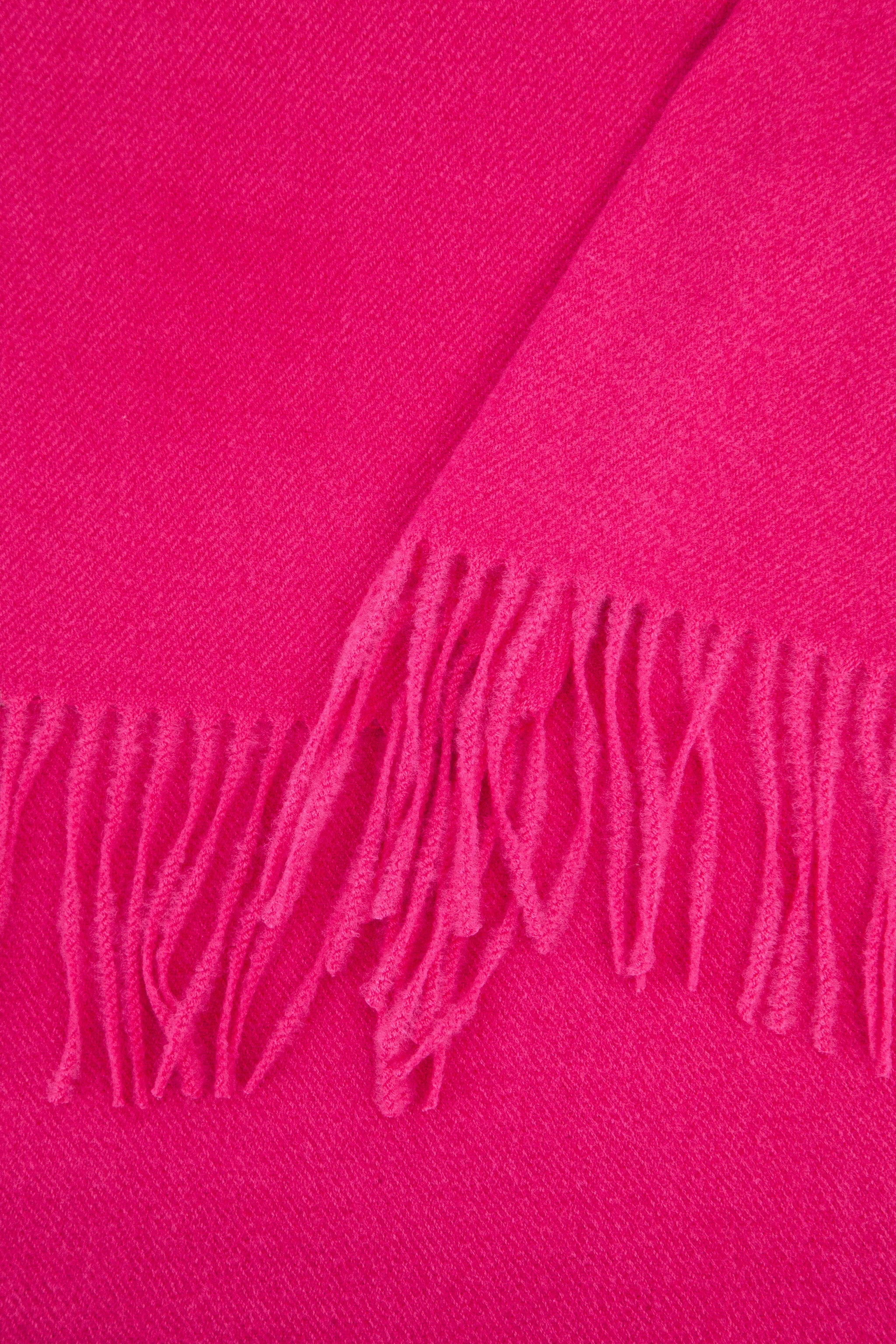 Lucia Heavyweight Scarf - Hot Pink