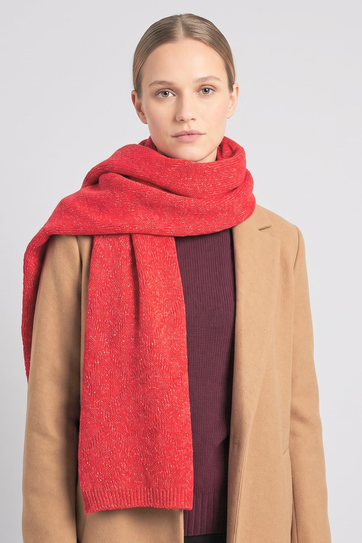 hadley-red-wool-blend-heavyweight-scarf-plain