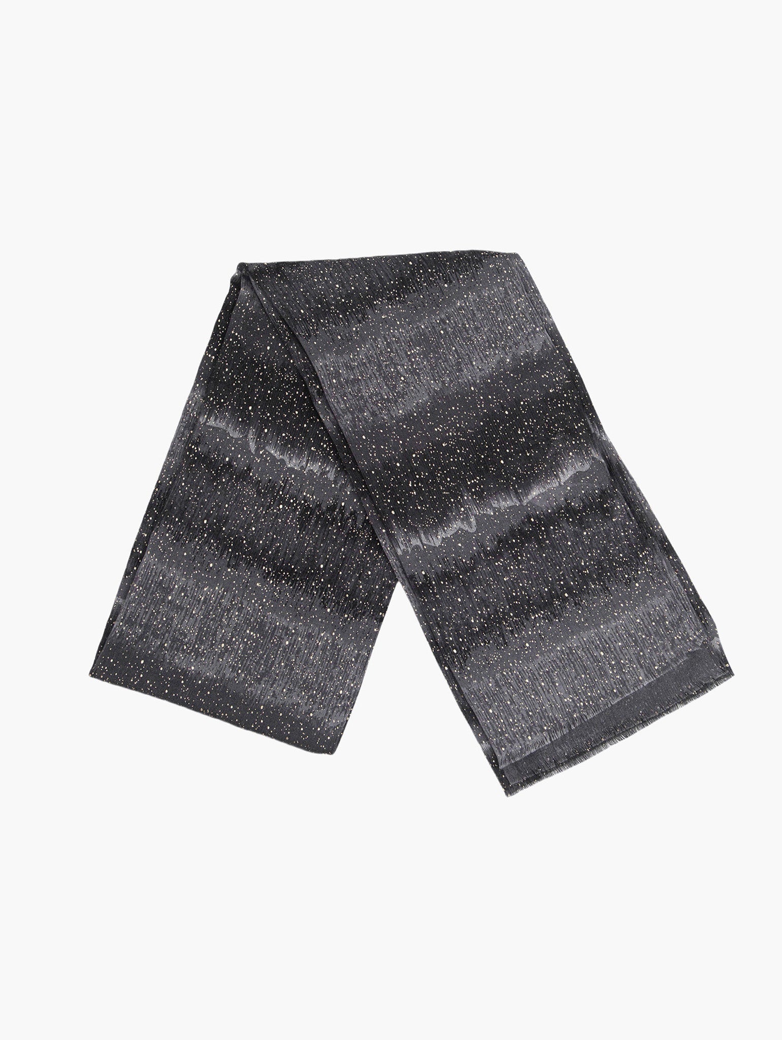 tierney-black-ombre-stripe-lightweight-scarf-folded