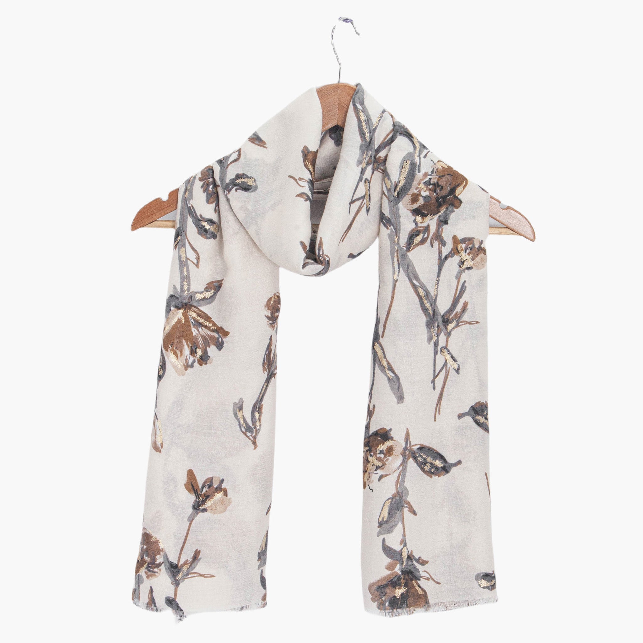 vaeda-cream-floral-lightweight-scarf-draped-coat-hanger