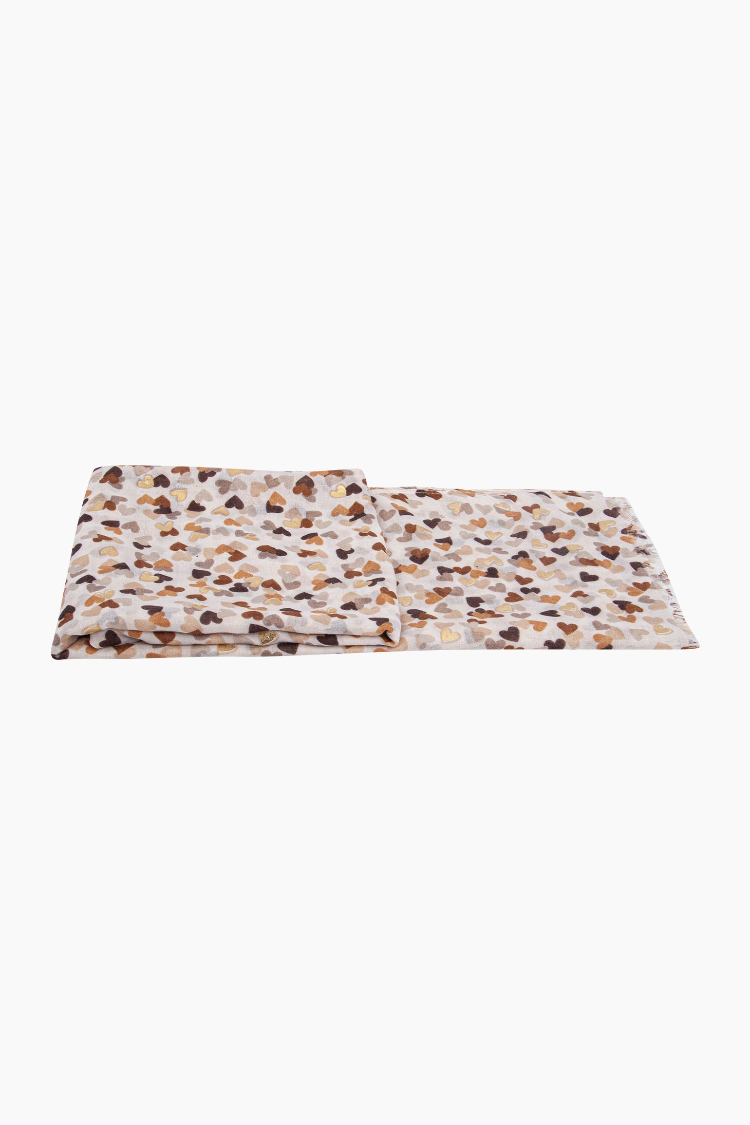 Heart-Print-Lightweight-Scarf-in-Neutral-Folded-Flat