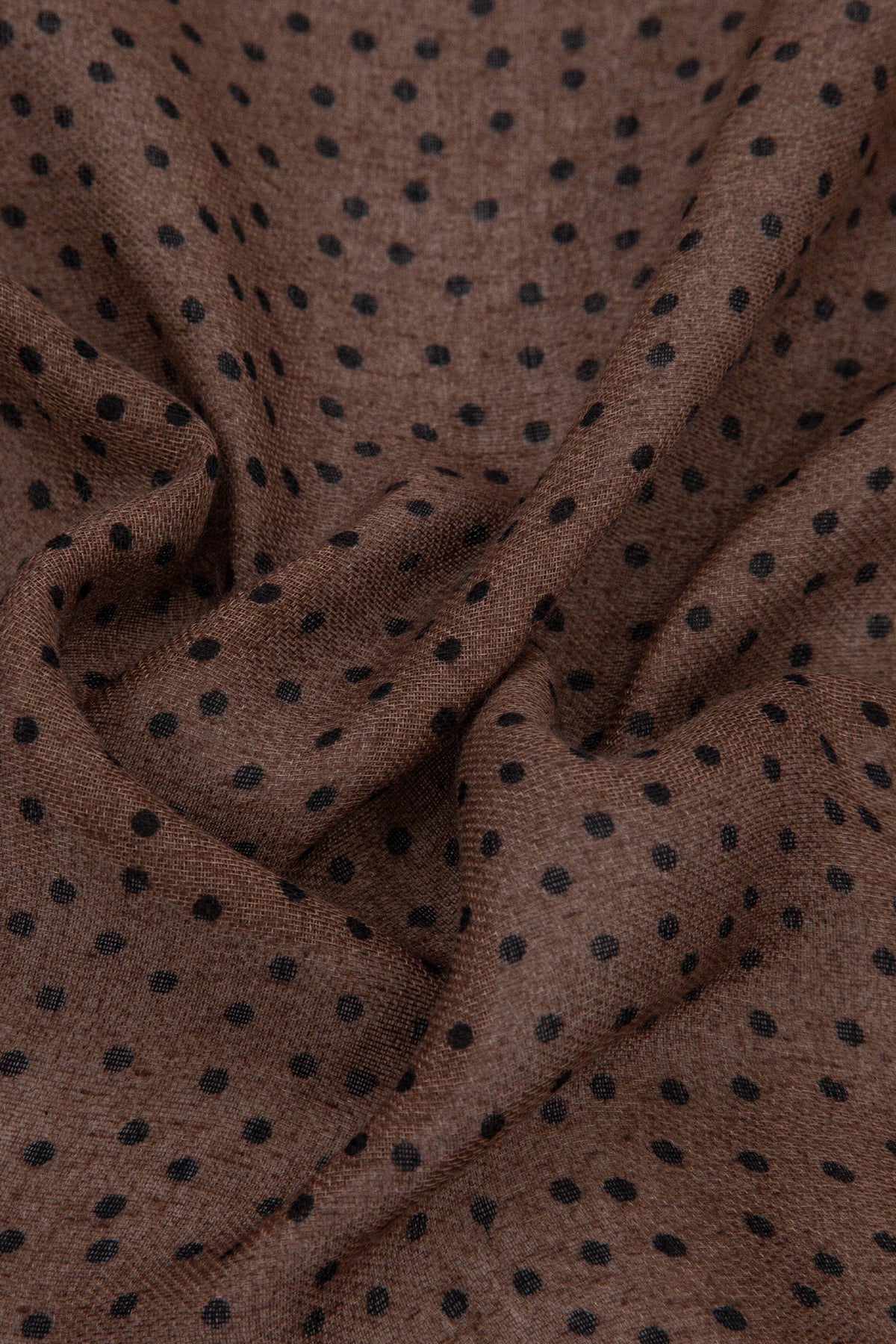 Multi-Spot-Lightweight-Scarf-in-Brown