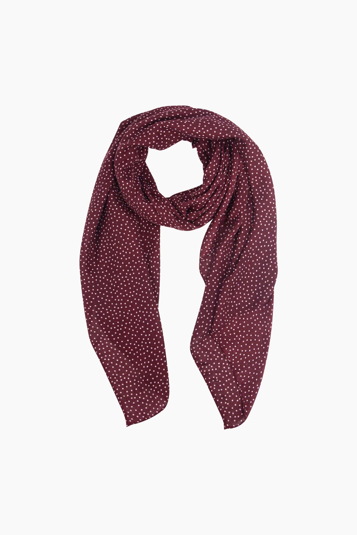 Multi-Spot-Lightweight-Scarf-in-Berry