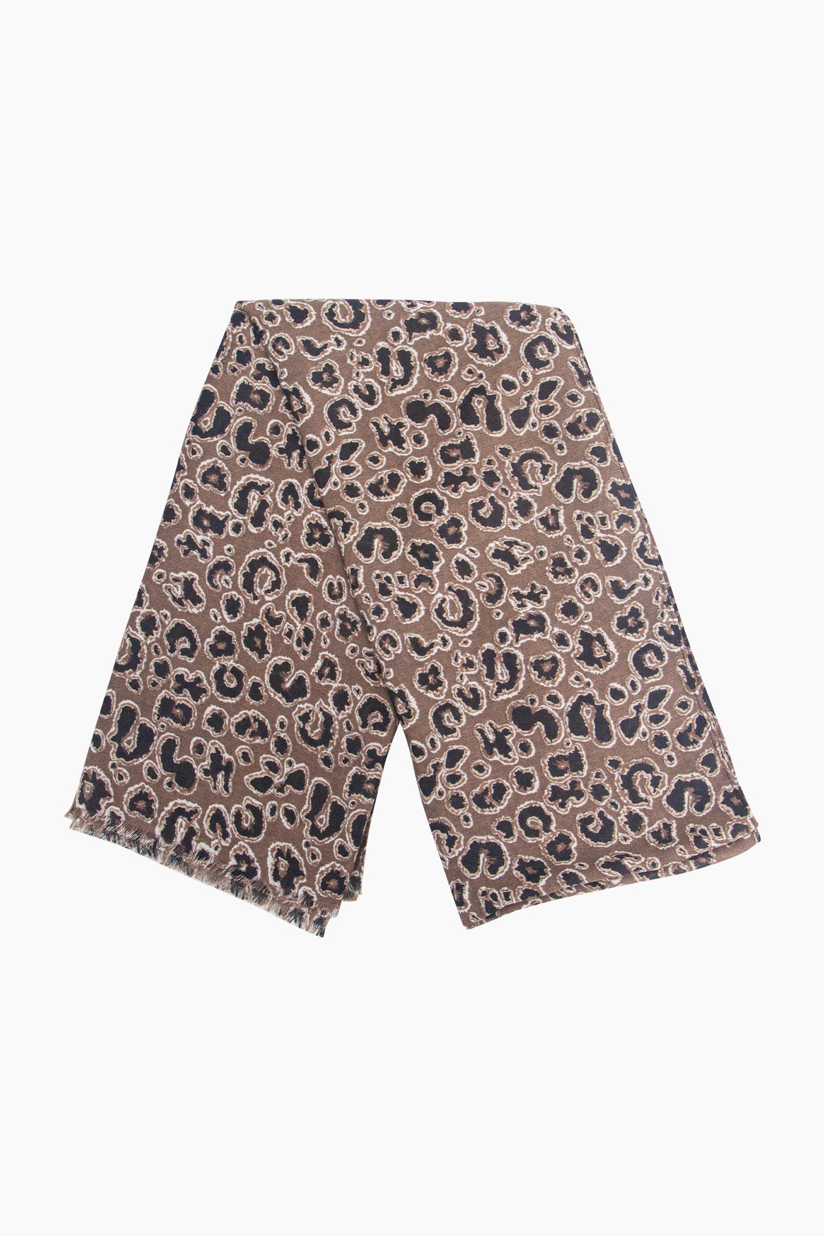 Sketched-Leopard-Print-Lightweight-Scarf-in-Khaki