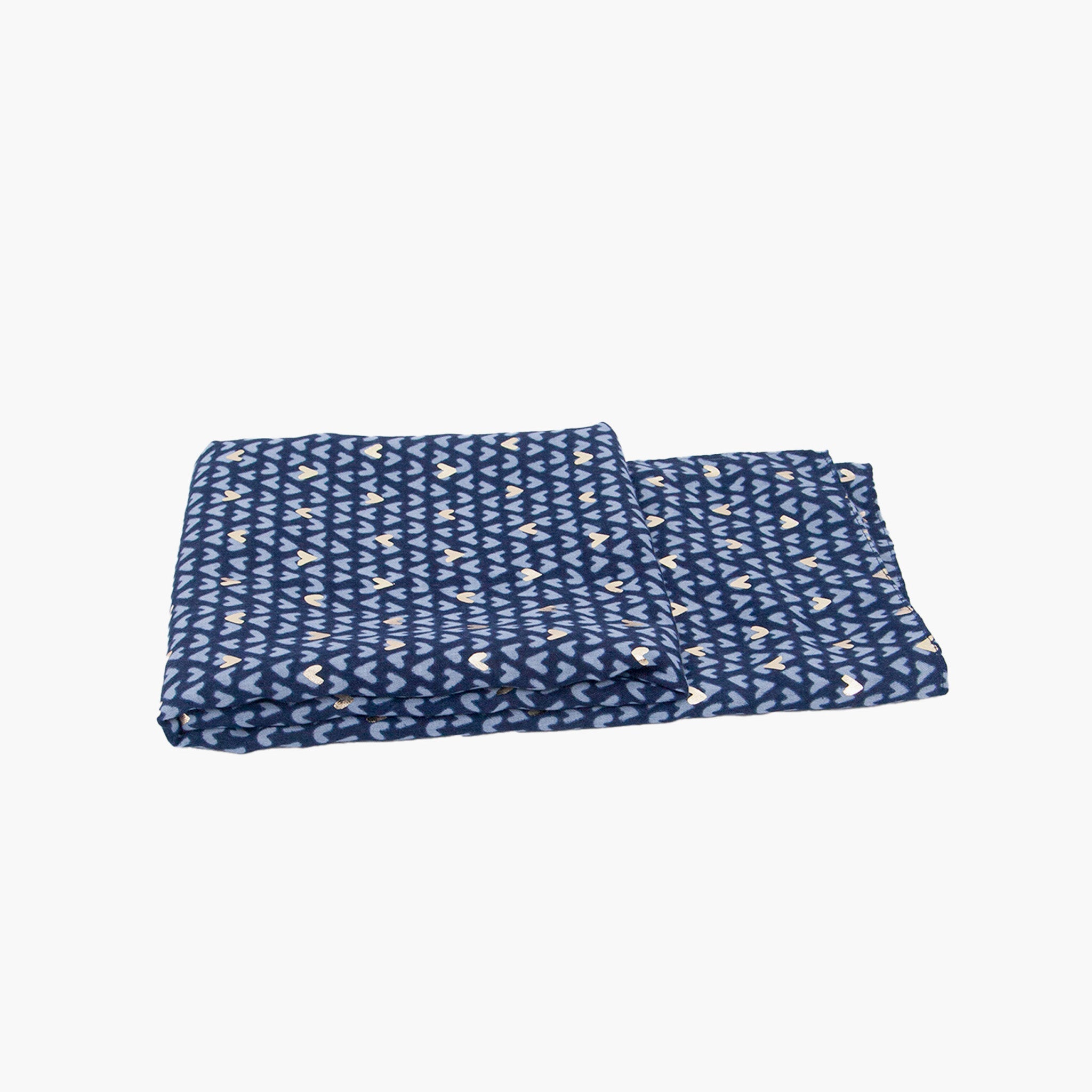 rainie-blue-metallic-hearts-lightweight-scarf-folded-thin