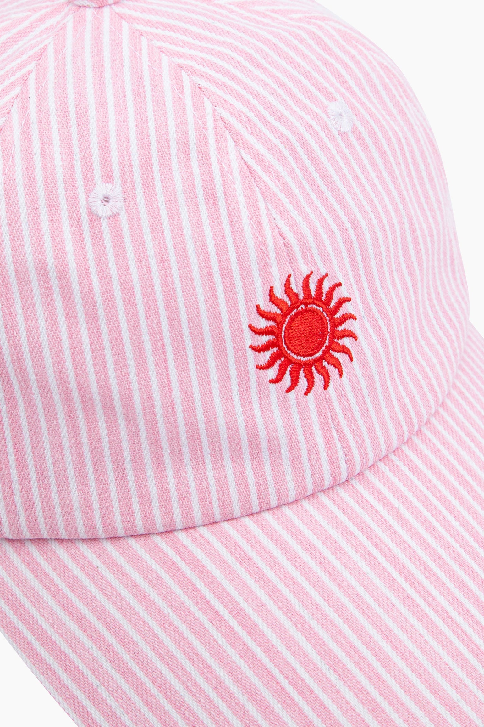 Sun-Striped-Baseball-Cap-in-Pink-Closeup