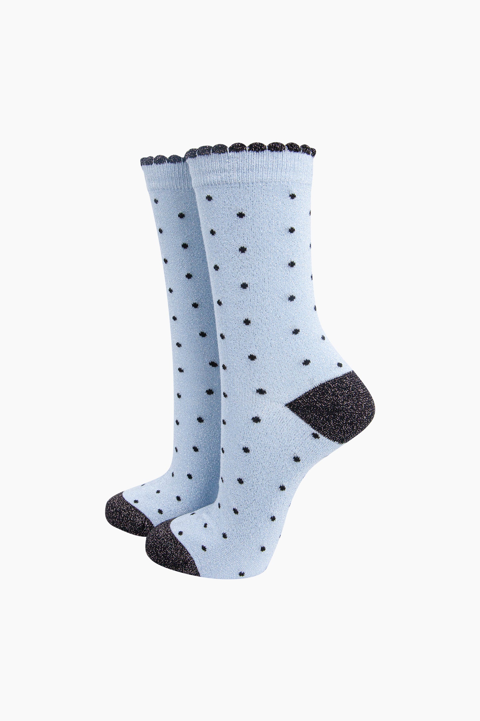 Small-Spots-Combed-Cotton-Glitter-Socks-in-Light-Blue-mannequin