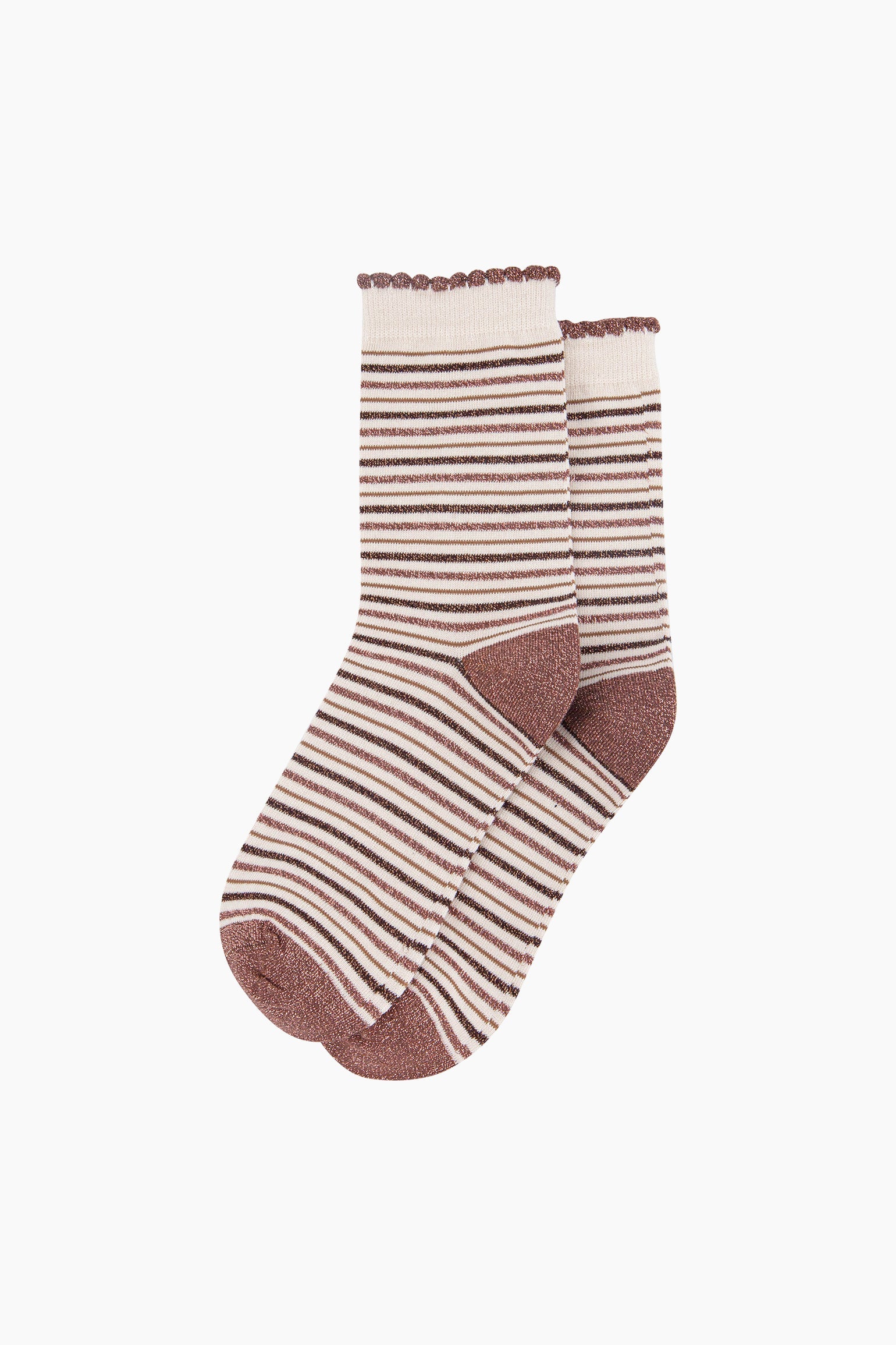 Stripes-Combed-Cotton-Glitter-Socks-in-Chocolate-flat-lay