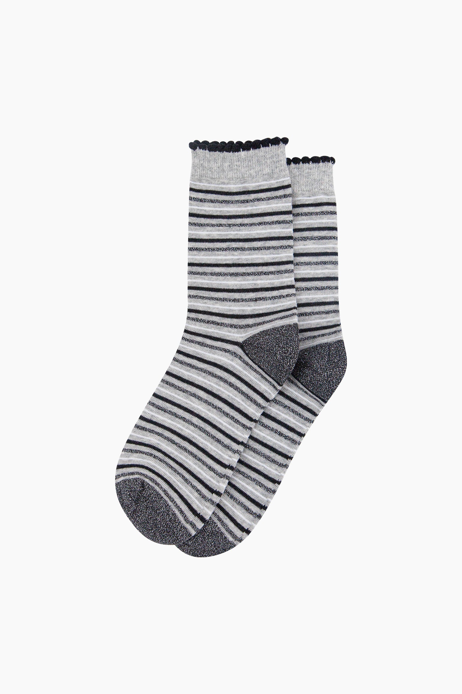 Stripes-Combed-Cotton-Glitter-Socks-in-Grey-Marl-flat-lay